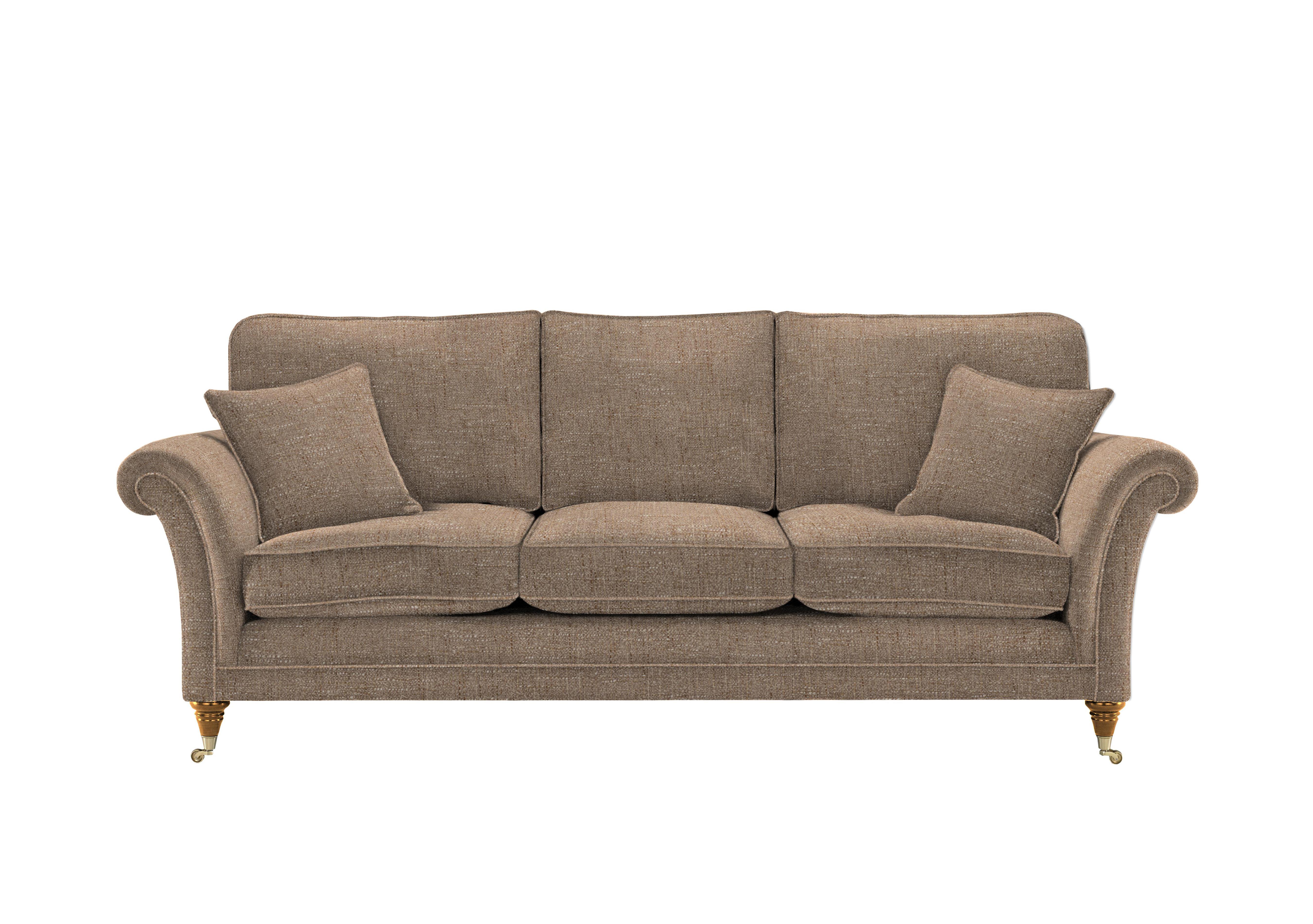 Burghley Grand 3 Seater Sofa in 001408-0051 Country Oatmeal on Furniture Village