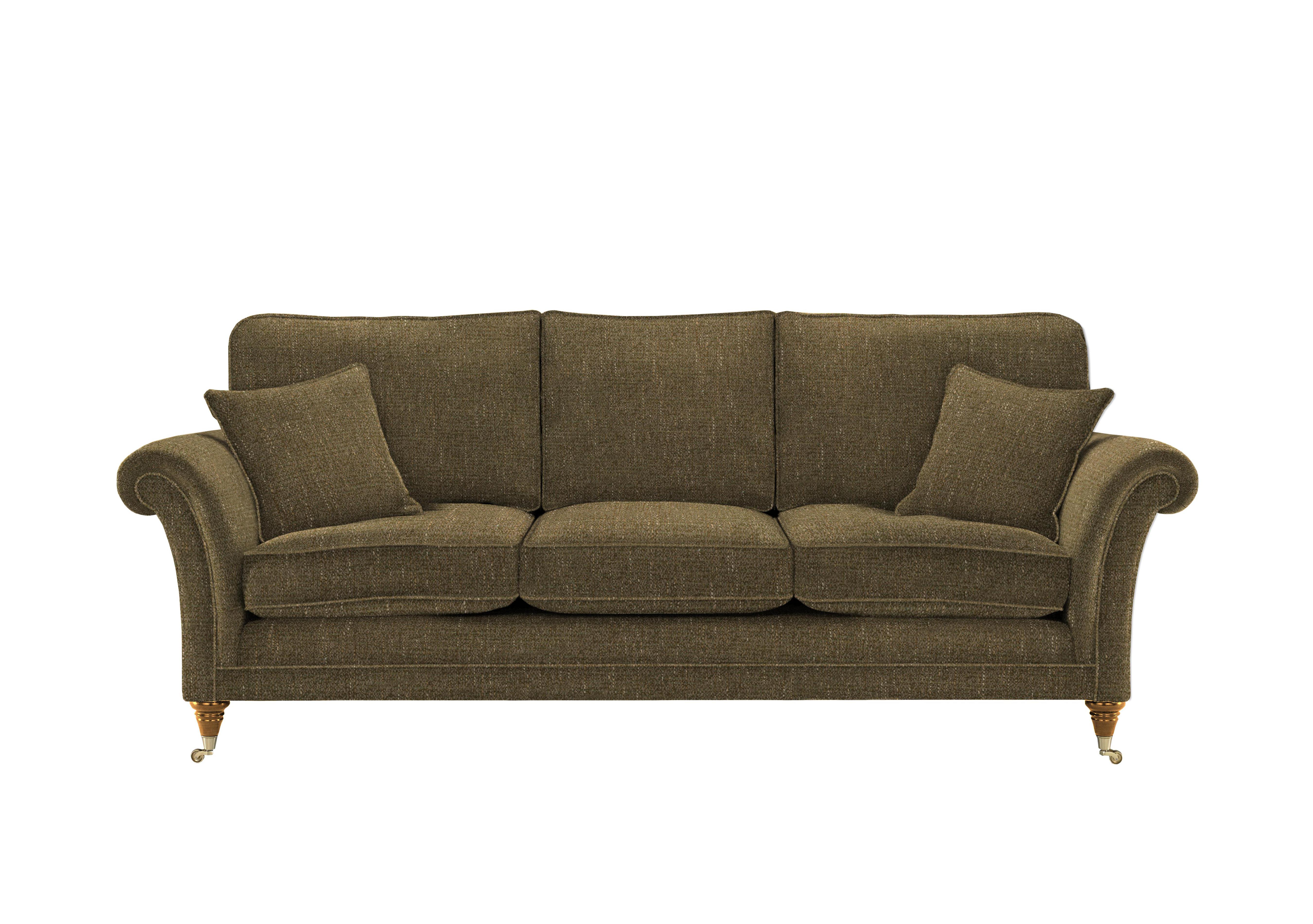 Burghley Grand 3 Seater Sofa in 001408-0065 Country Moss on Furniture Village