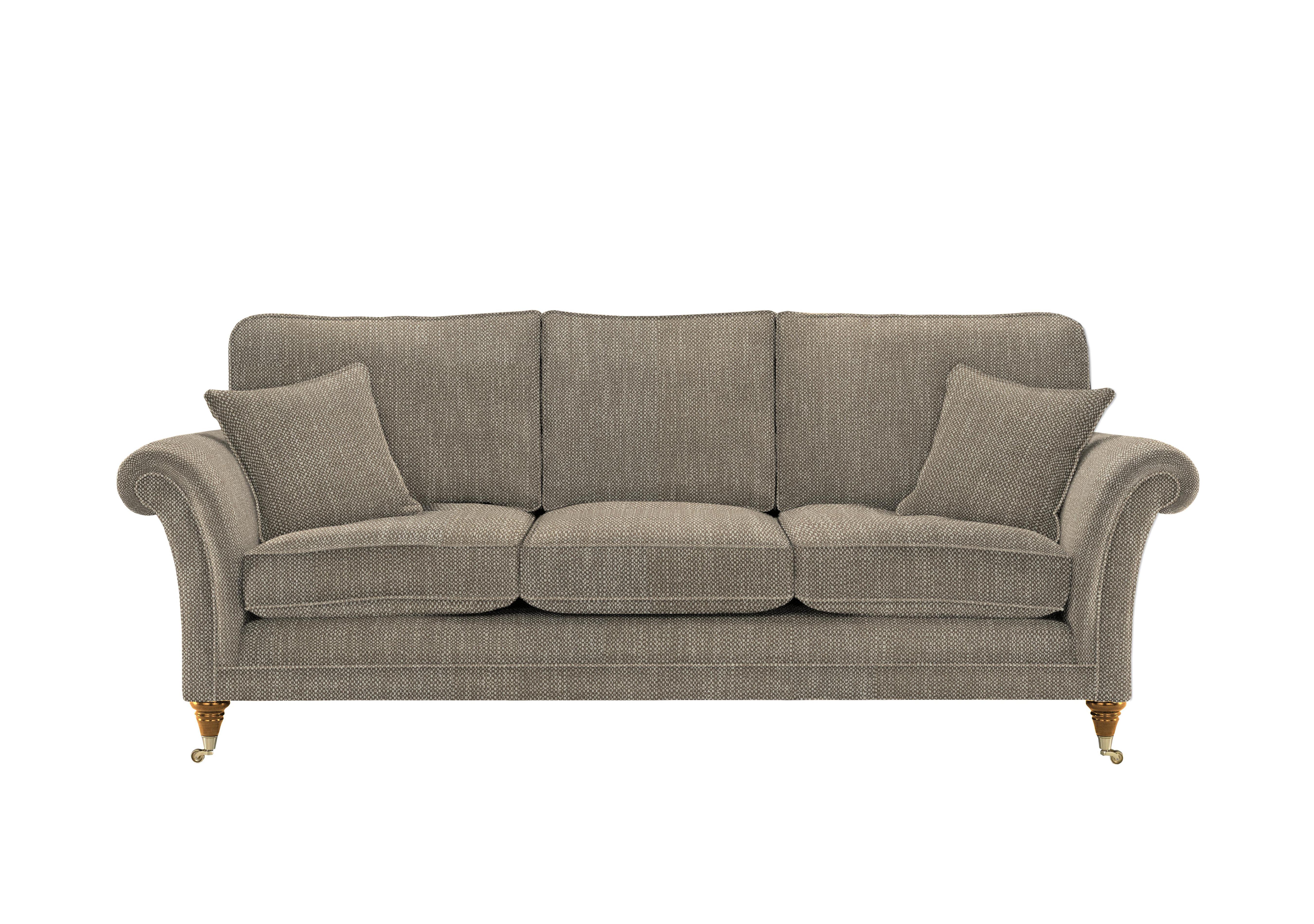 Burghley Grand 3 Seater Sofa in 001477-0025 Metric Sable on Furniture Village