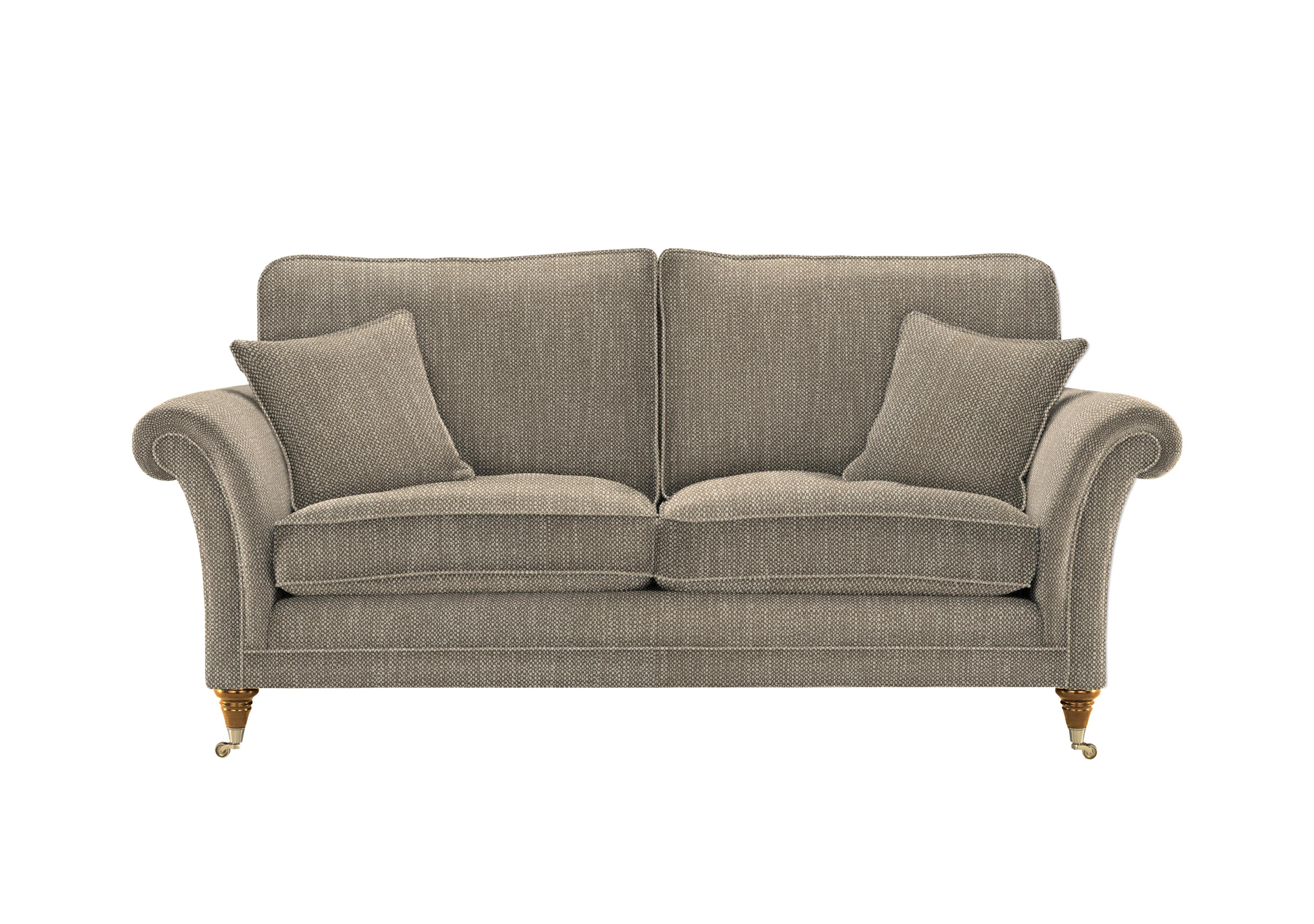 Burghley Large 2 Seater Fabric Sofa in 001477-0025 Metric Sable on Furniture Village