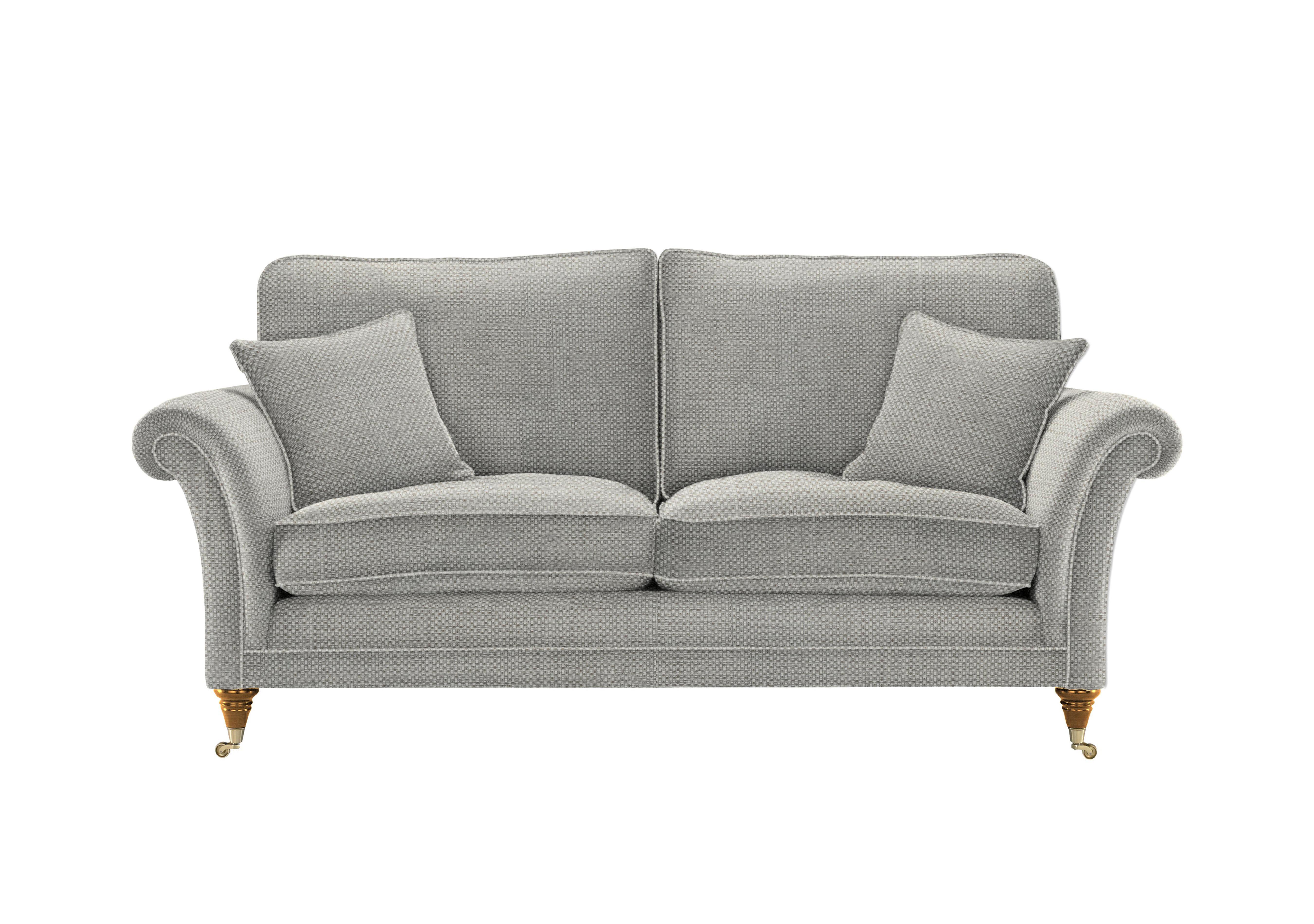 Burghley Large 2 Seater Fabric Sofa in 001483-0095 Dobby Mist on Furniture Village