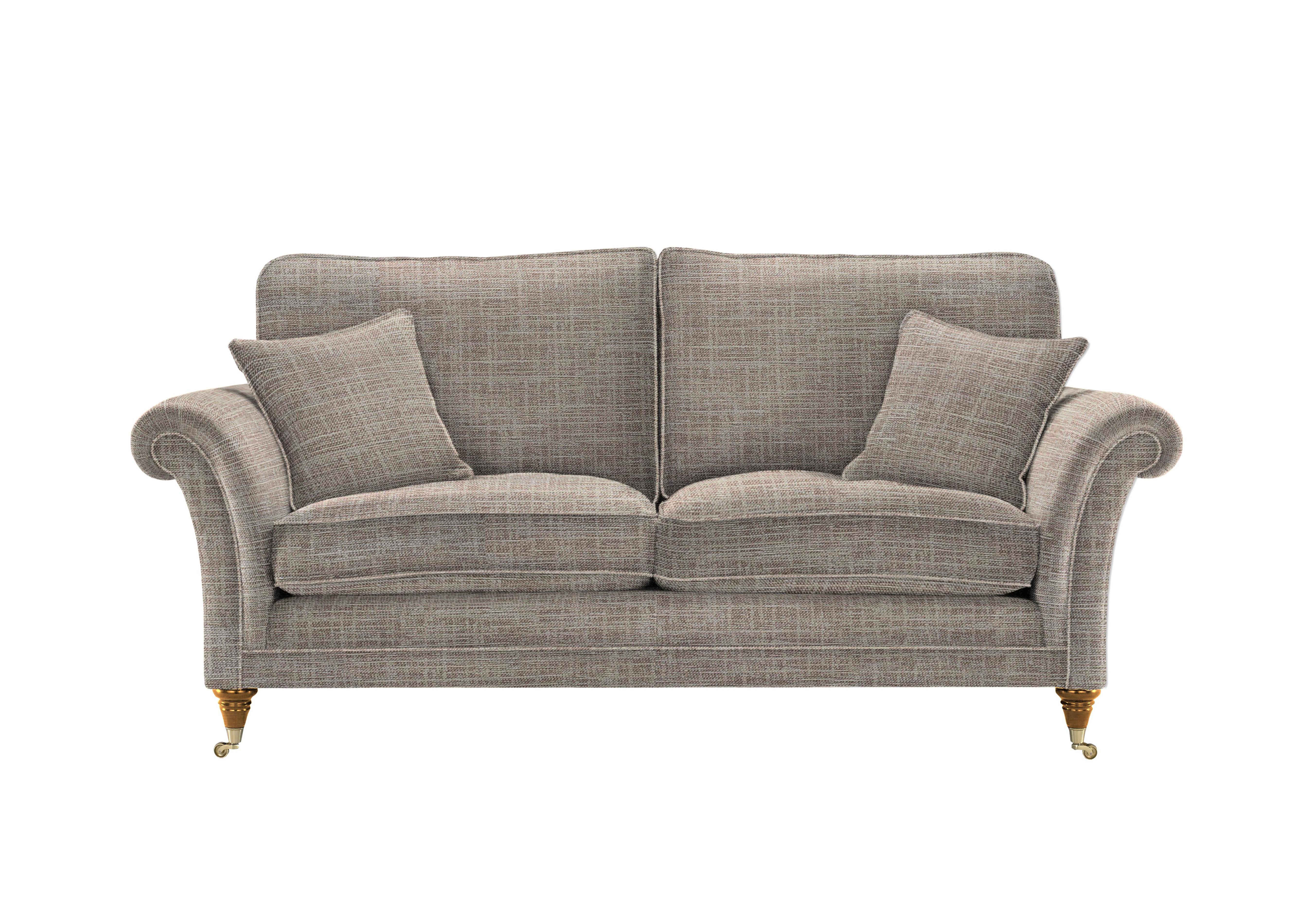 Burghley Large 2 Seater Fabric Sofa in 001497-0051 Dash Oatmeal on Furniture Village