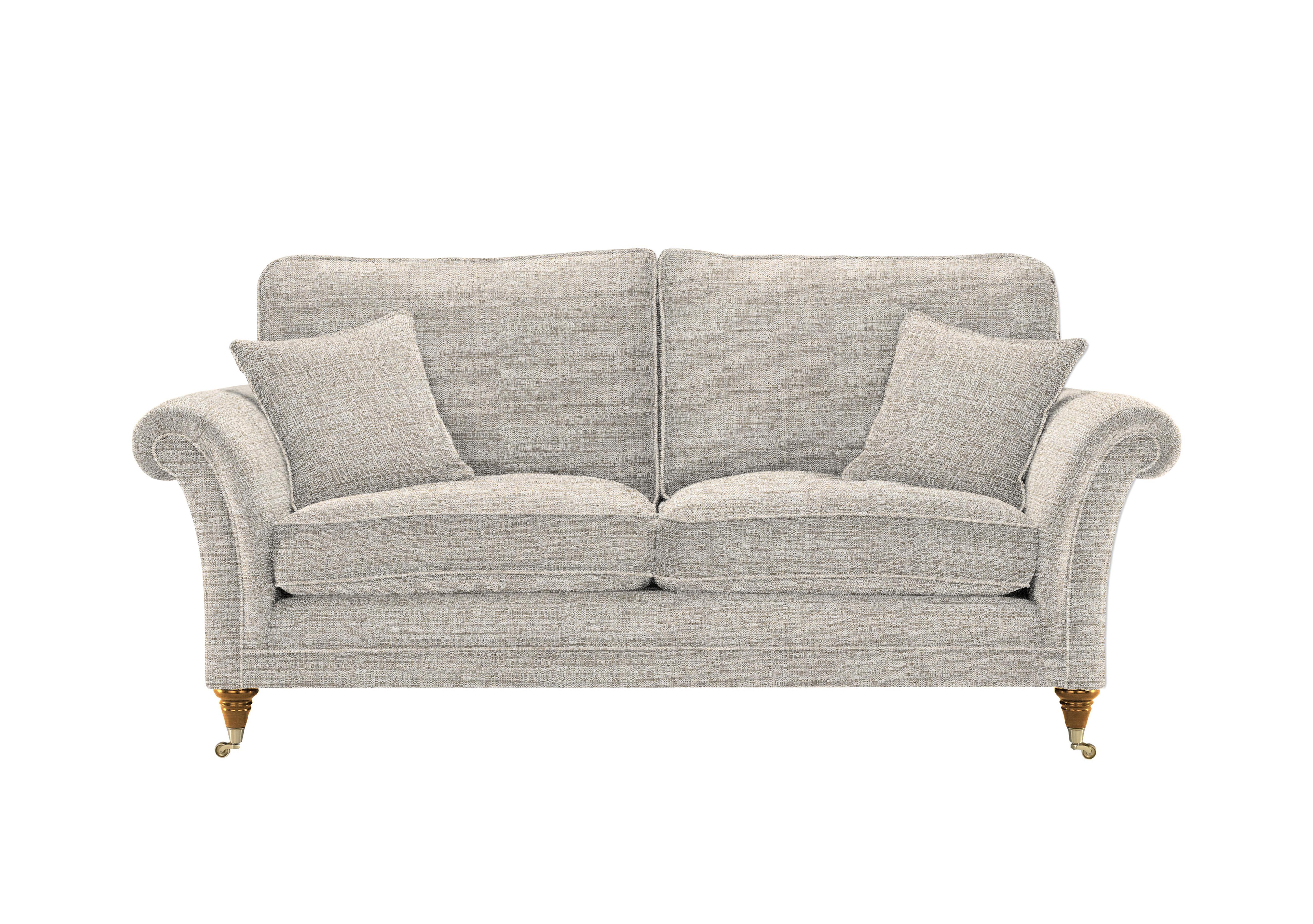 Burghley Large 2 Seater Fabric Sofa in 1300-0059 Caledonian Pebble on Furniture Village