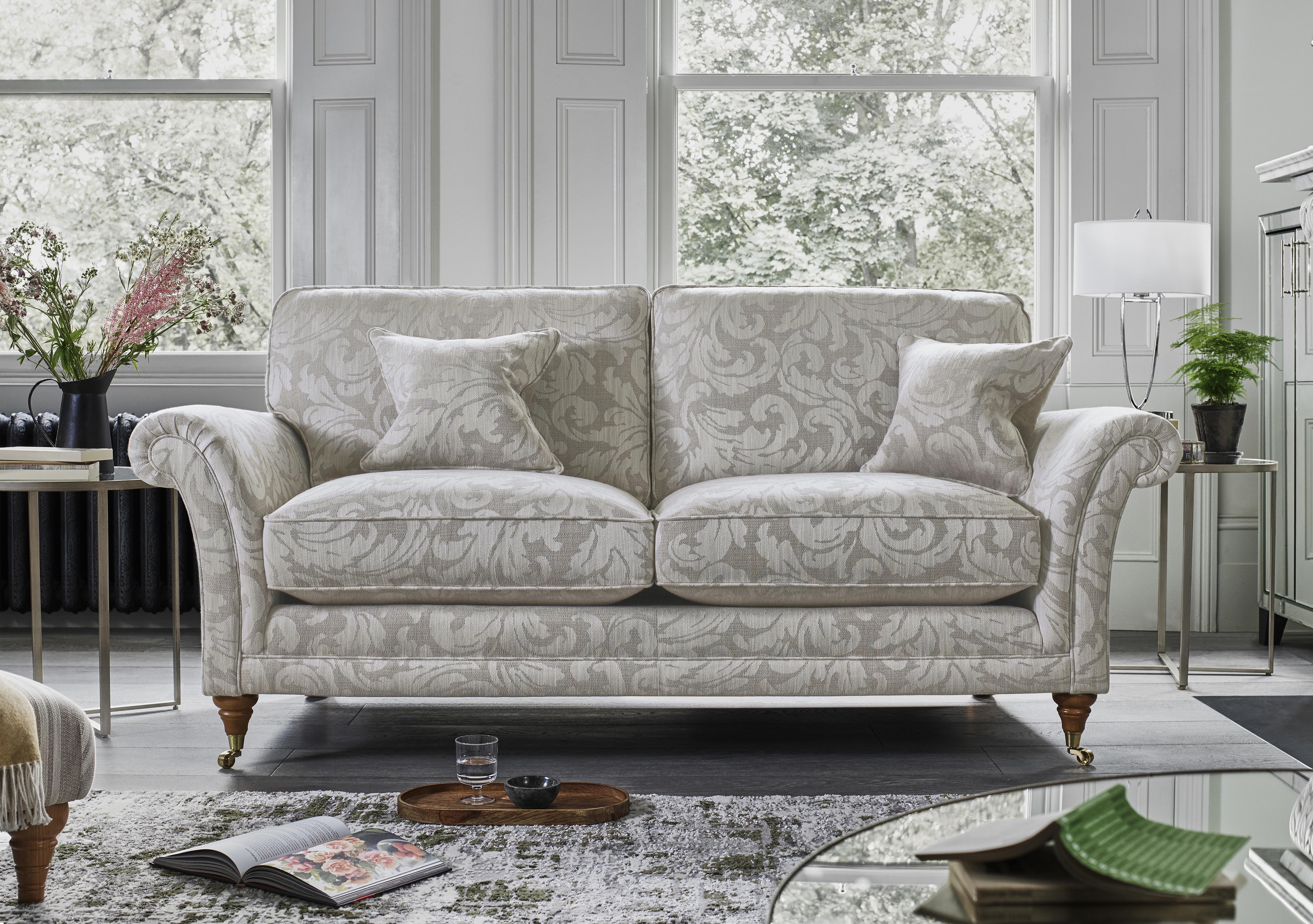 Burghley Large 2 Seater Fabric Sofa in  on Furniture Village