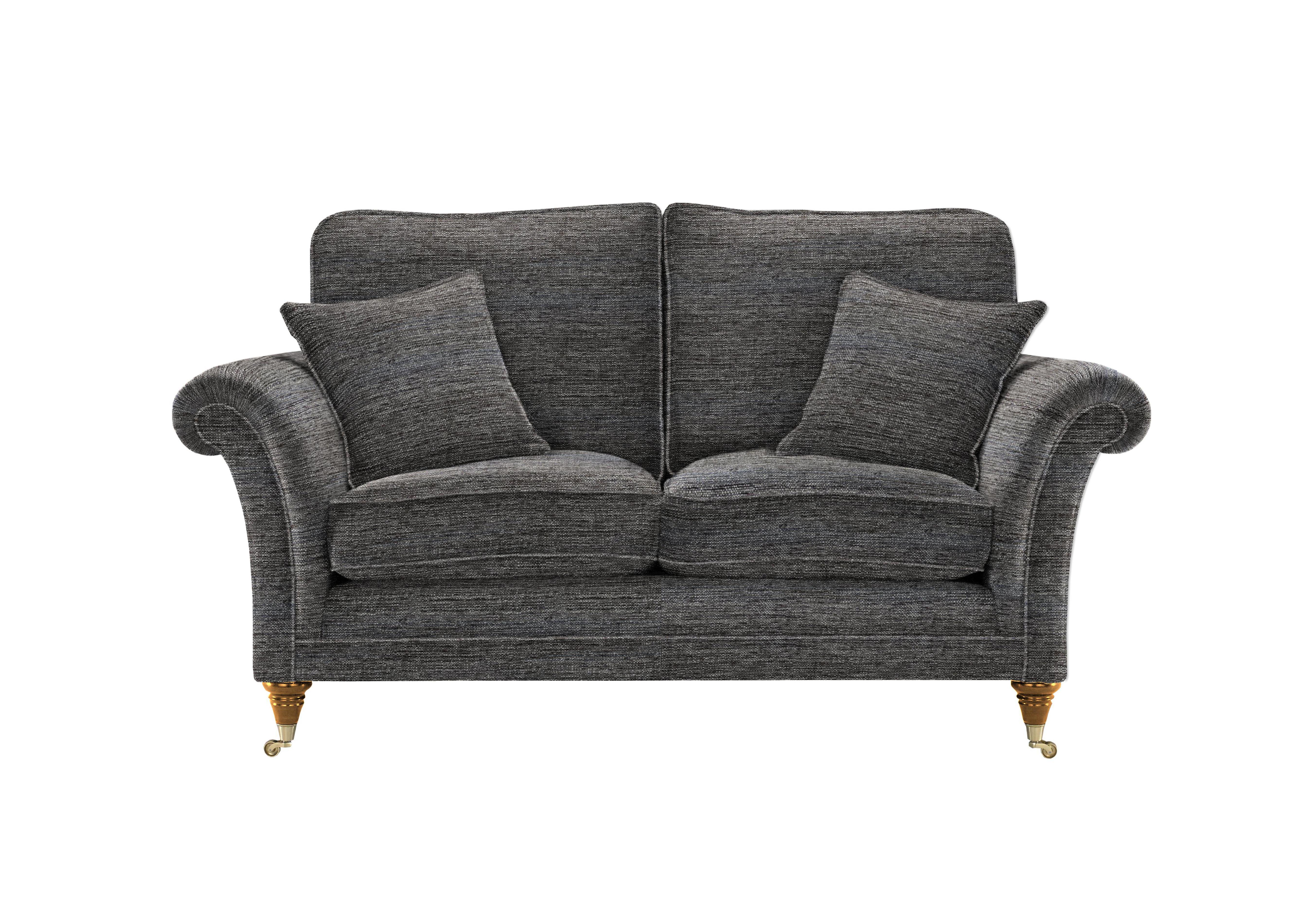 Burghley 2 Seater Fabric Sofa in 001300-0092 Caledonian Grey on Furniture Village