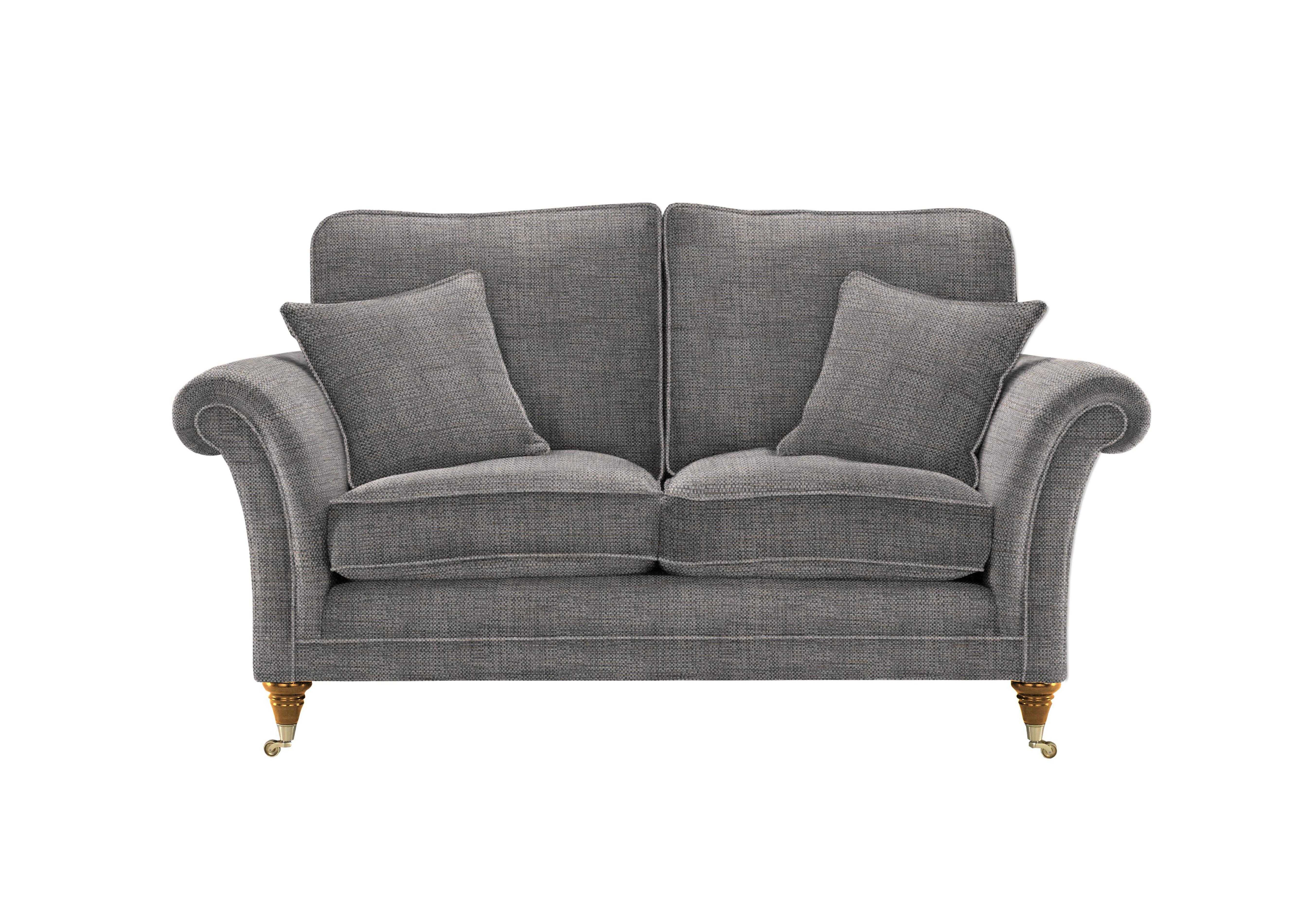 Burghley 2 Seater Fabric Sofa in 001448-0092 Latitude Grey on Furniture Village