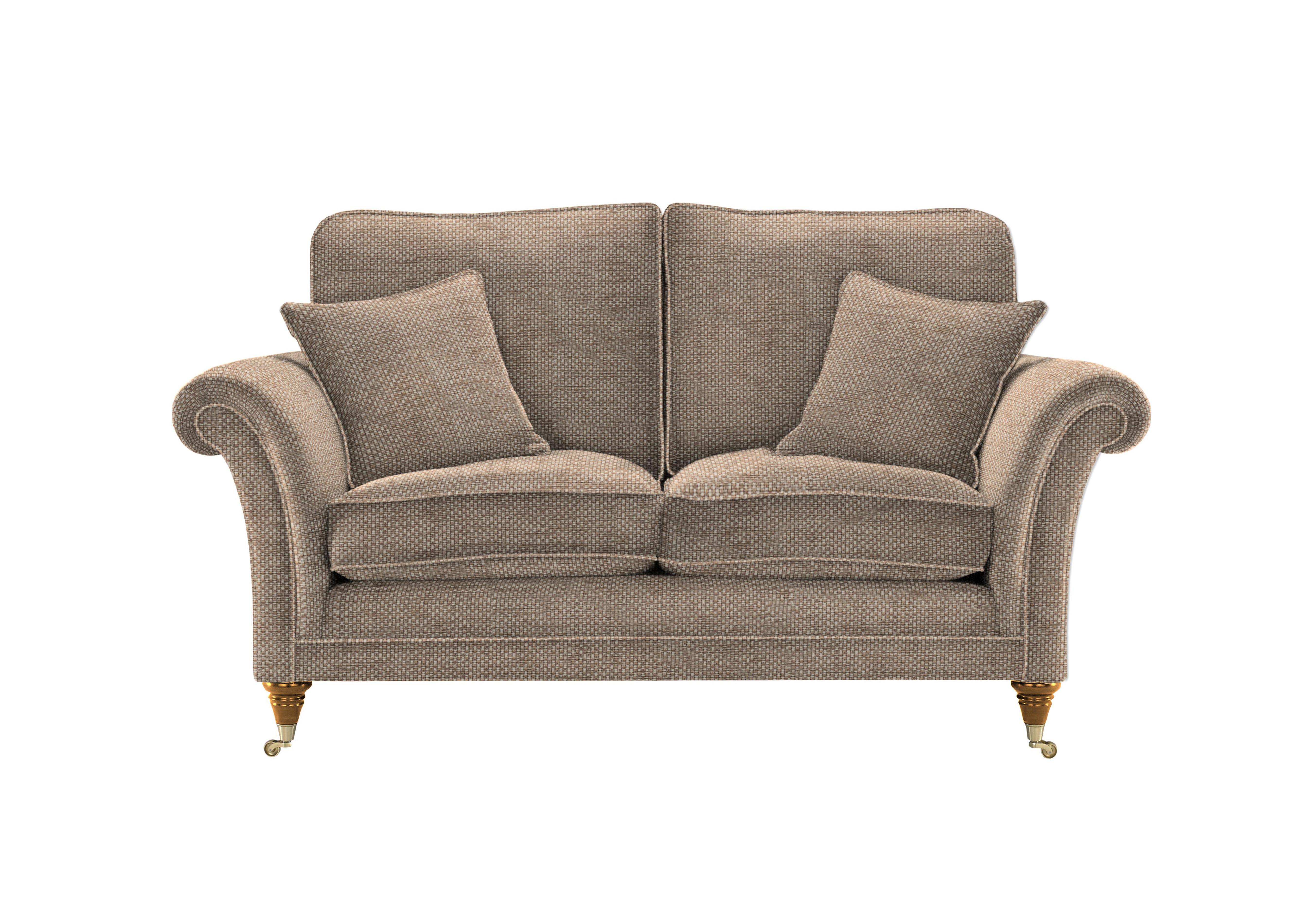 Burghley 2 Seater Fabric Sofa in 001483-0054 Dobby Sand on Furniture Village
