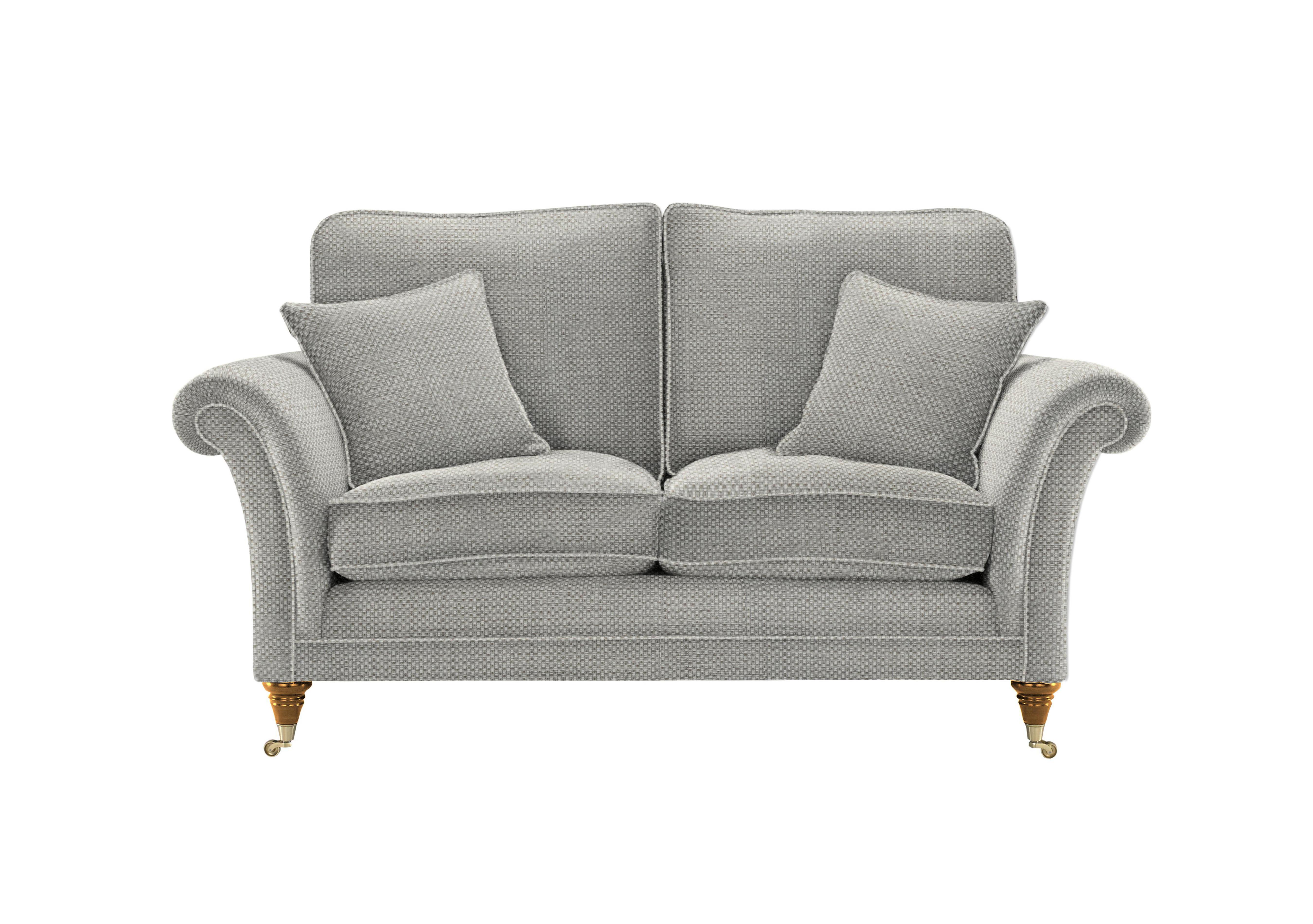 Burghley 2 Seater Fabric Sofa in 001483-0095 Dobby Mist on Furniture Village