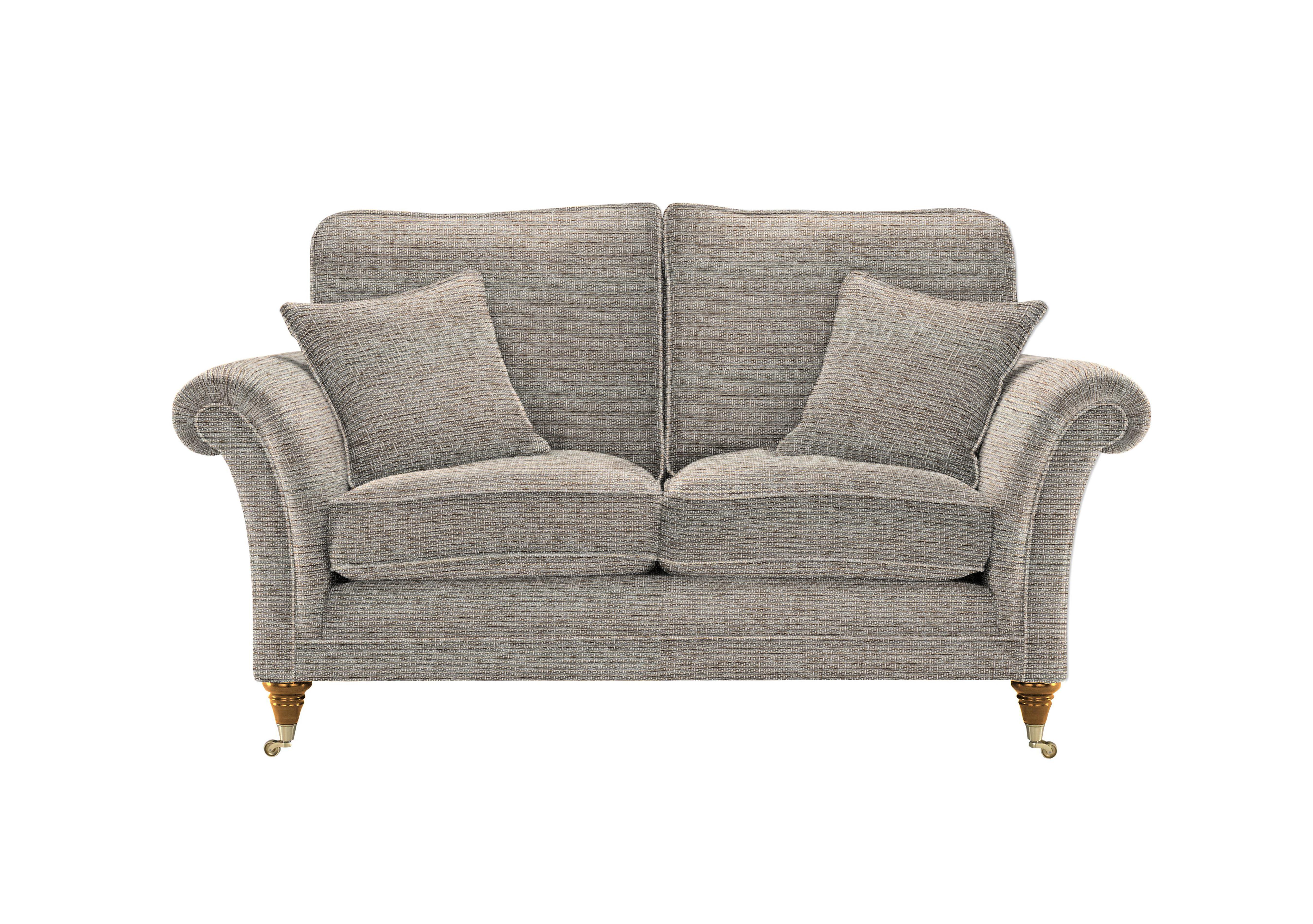 Burghley 2 Seater Fabric Sofa in 1309-82 Equinox Light Blue on Furniture Village