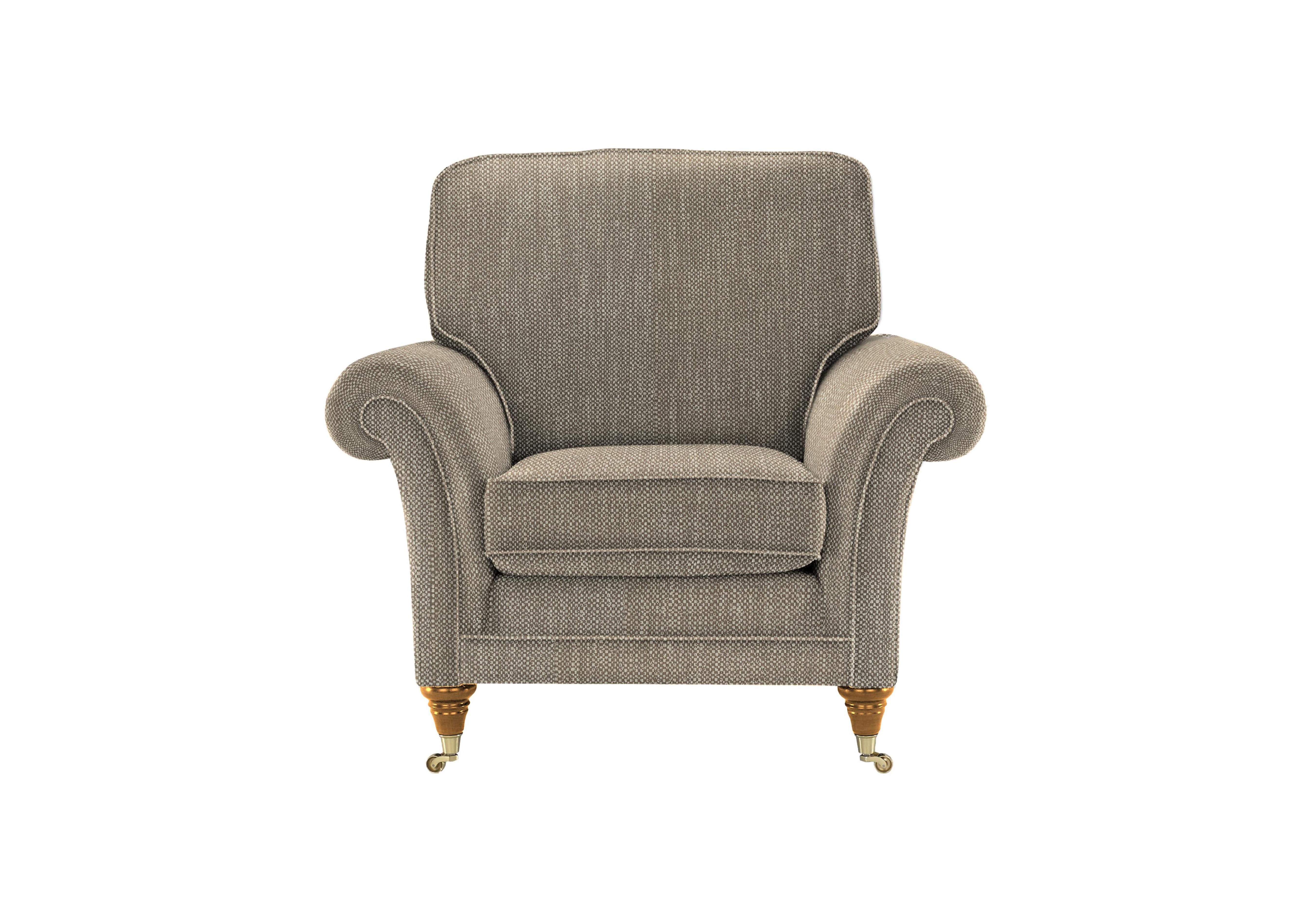 Burghley Fabric Armchair in 001477-0025 Metric Sable on Furniture Village