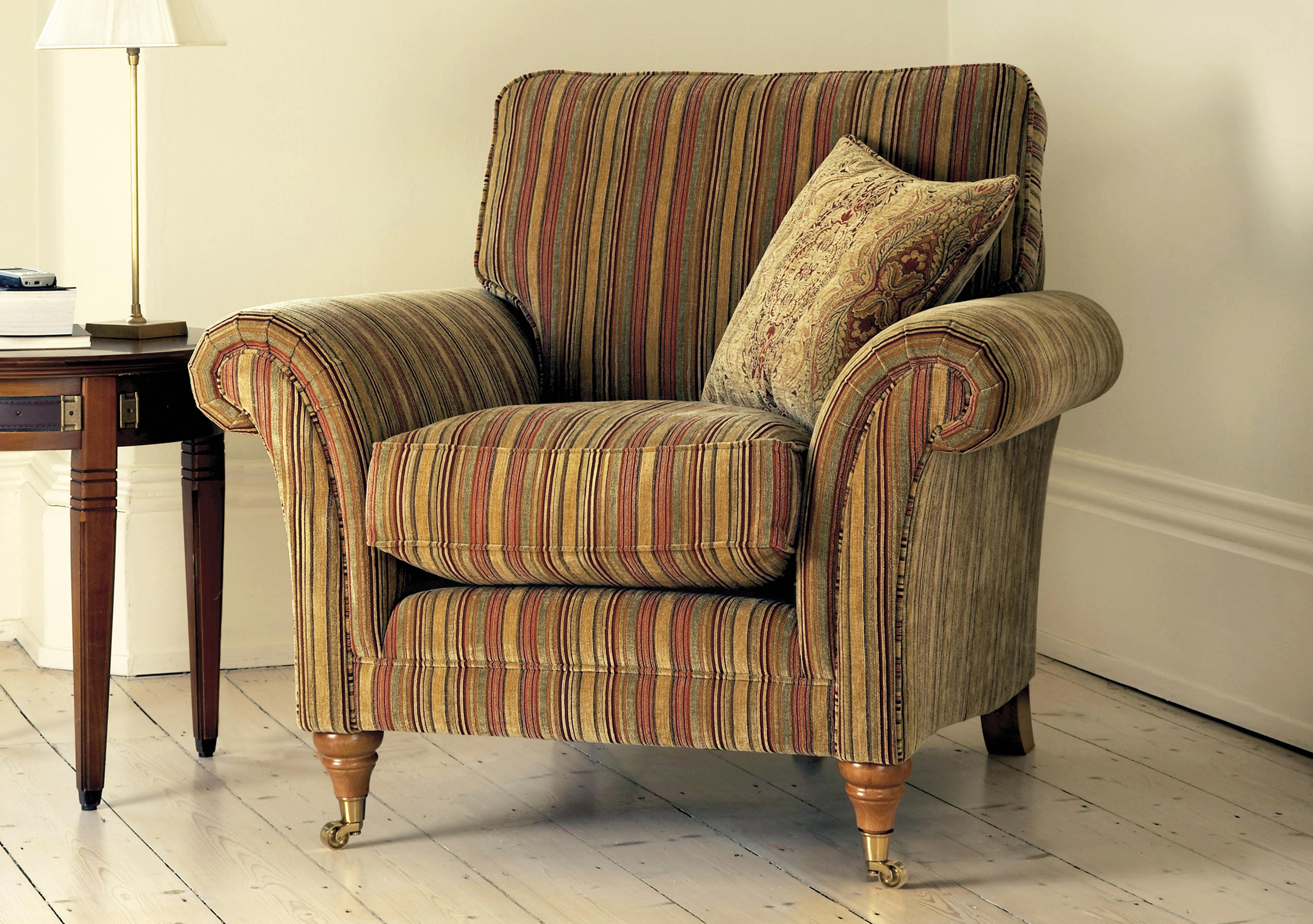 Burghley Fabric Armchair in  on Furniture Village
