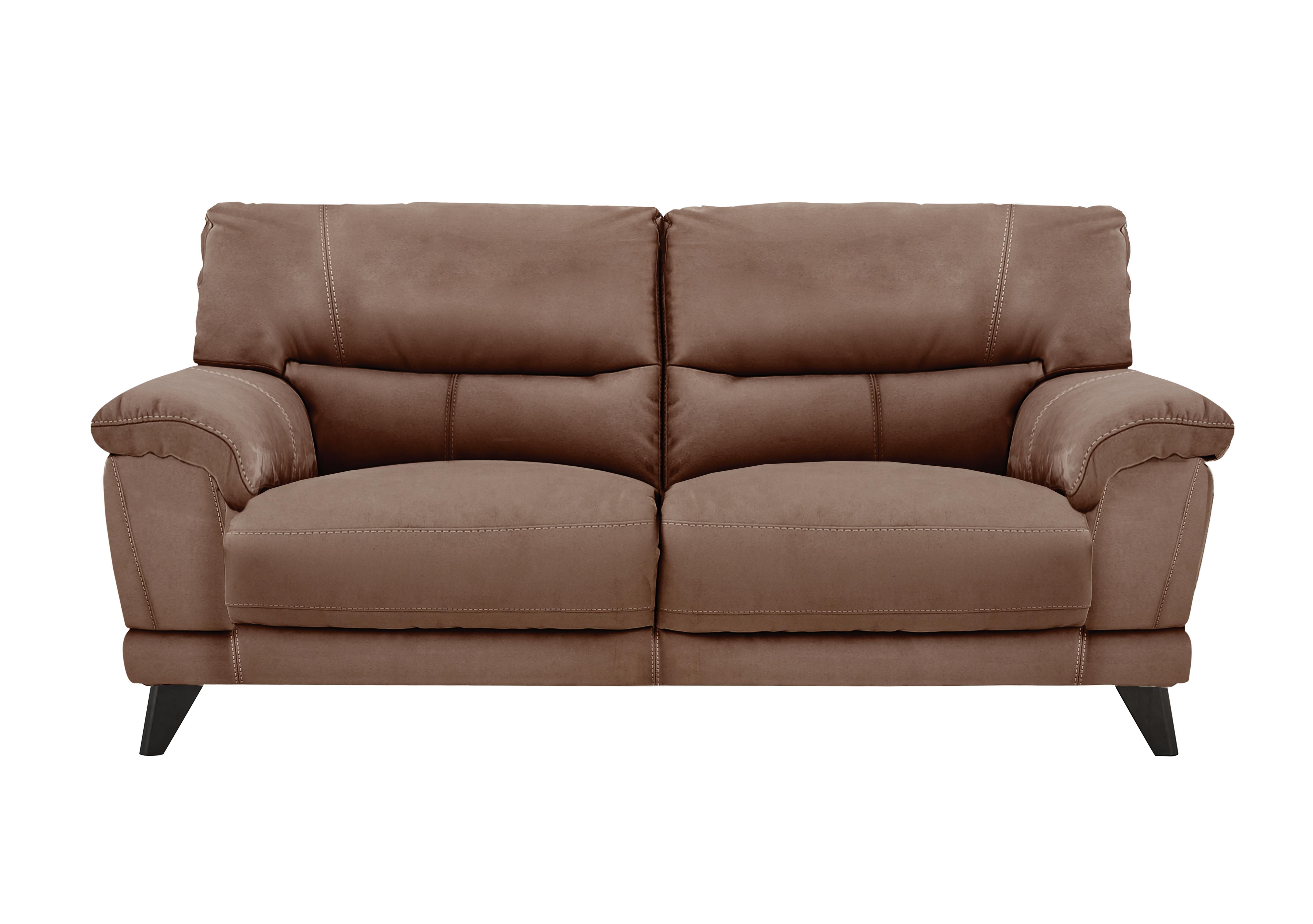 Pacific 2.5 Seater Fabric Sofa in Bfa-Blj-R05 Hazelnut on Furniture Village