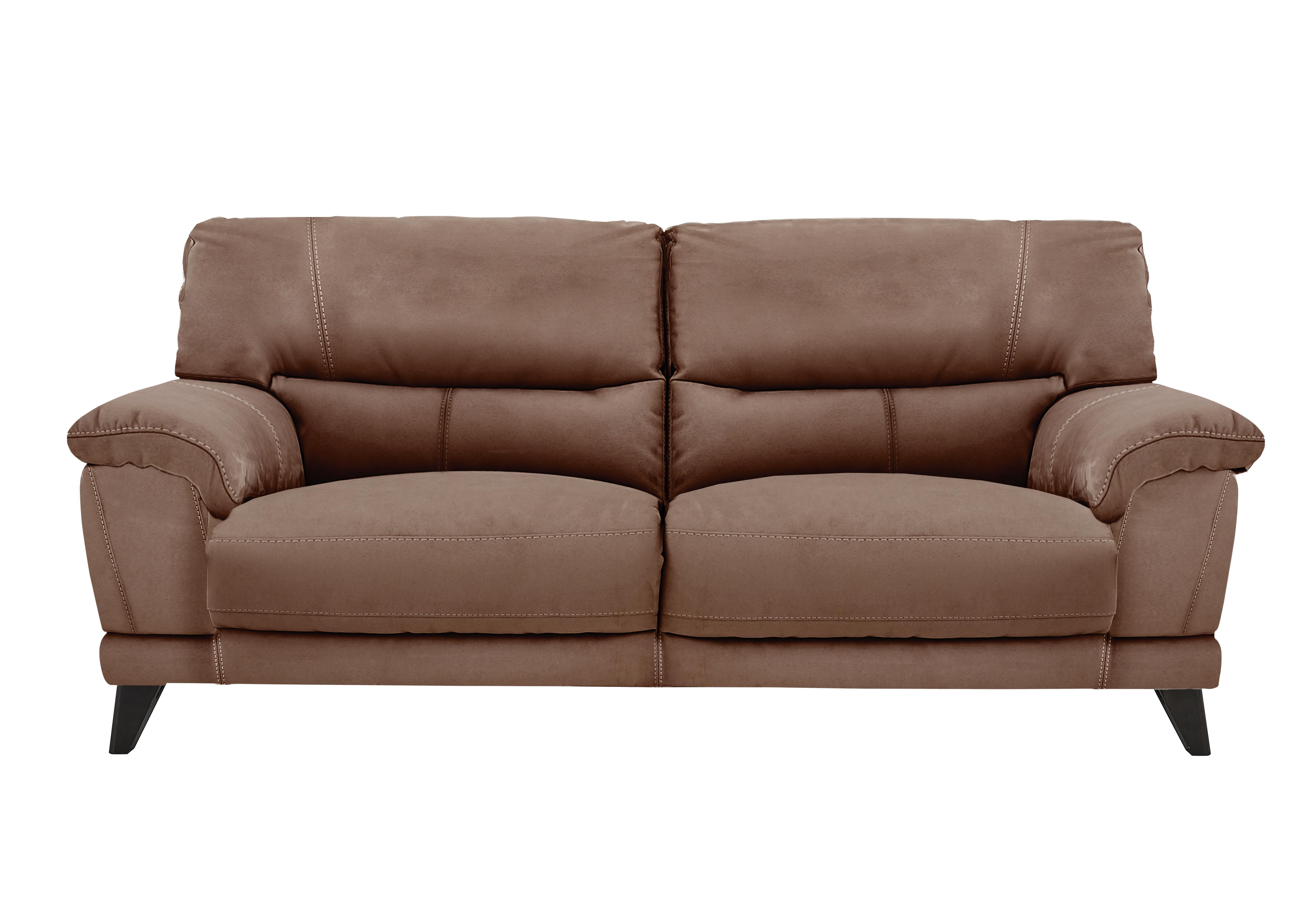 Pacific 3 Seater Fabric Sofa in Bfa-Blj-R05 Hazelnut on Furniture Village
