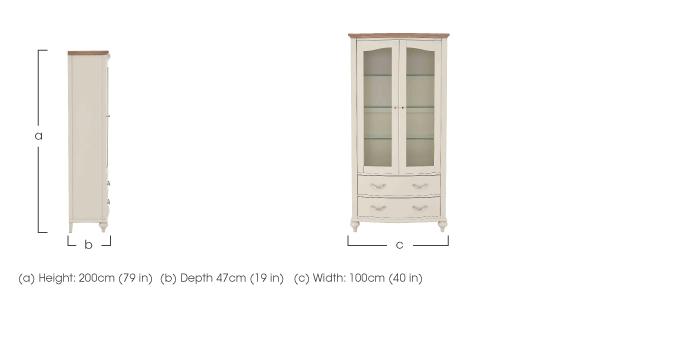 Annecy Display Cabinet in  on Furniture Village