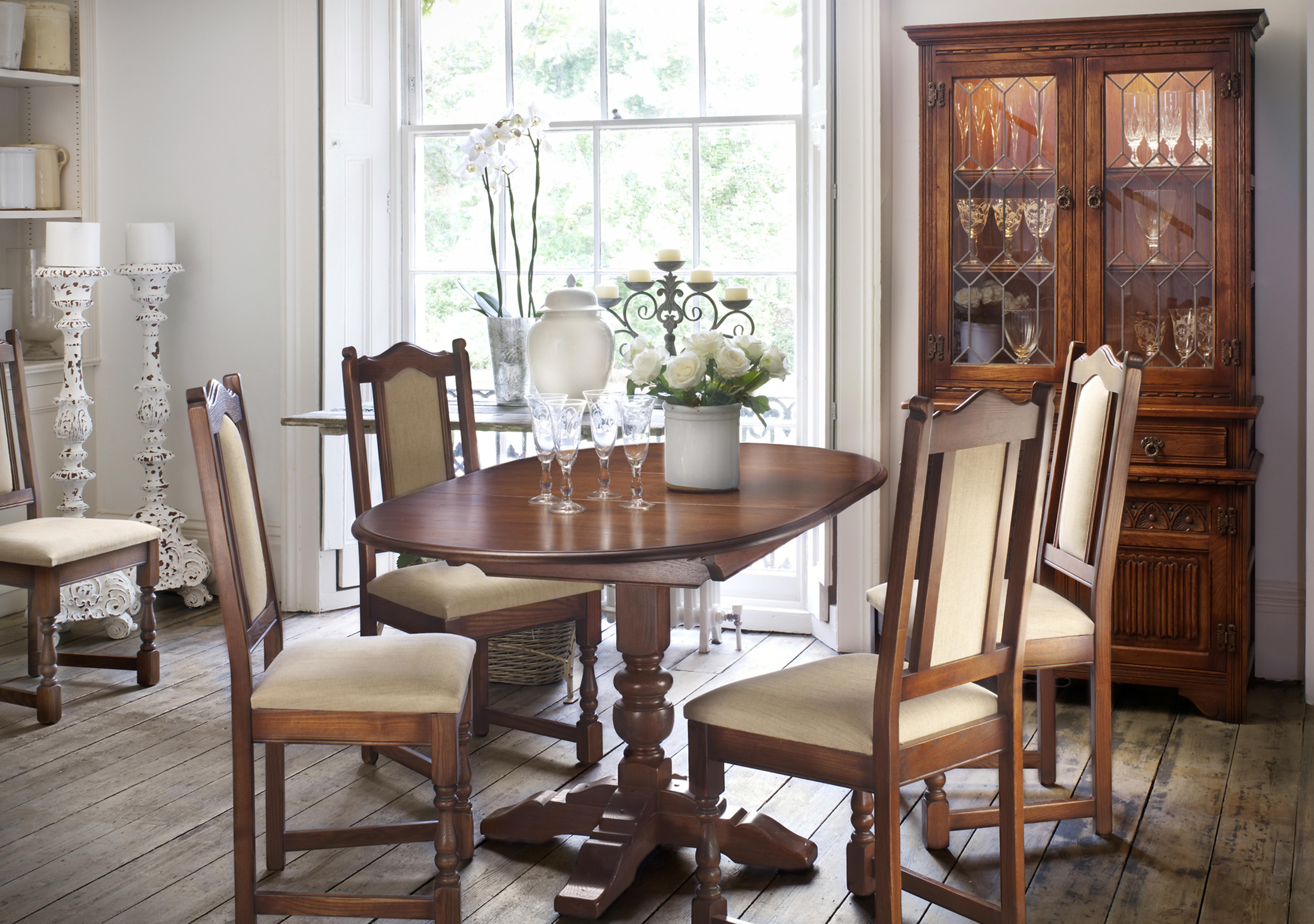 Old Charm Aldeburgh Oval Extending Dining Table in  on Furniture Village