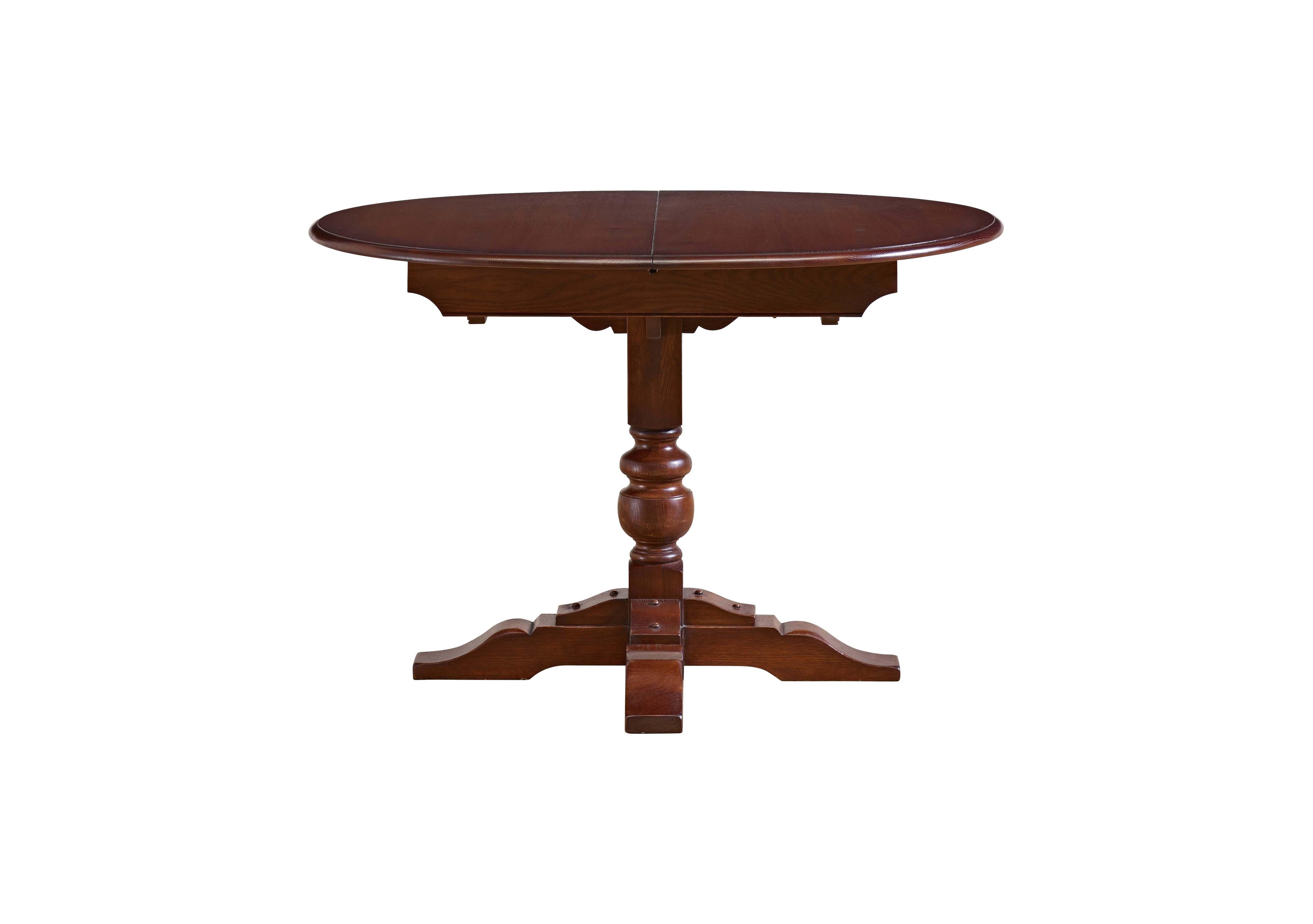 Old Charm Aldeburgh Oval Extending Dining Table in Chestnut Traditional on Furniture Village