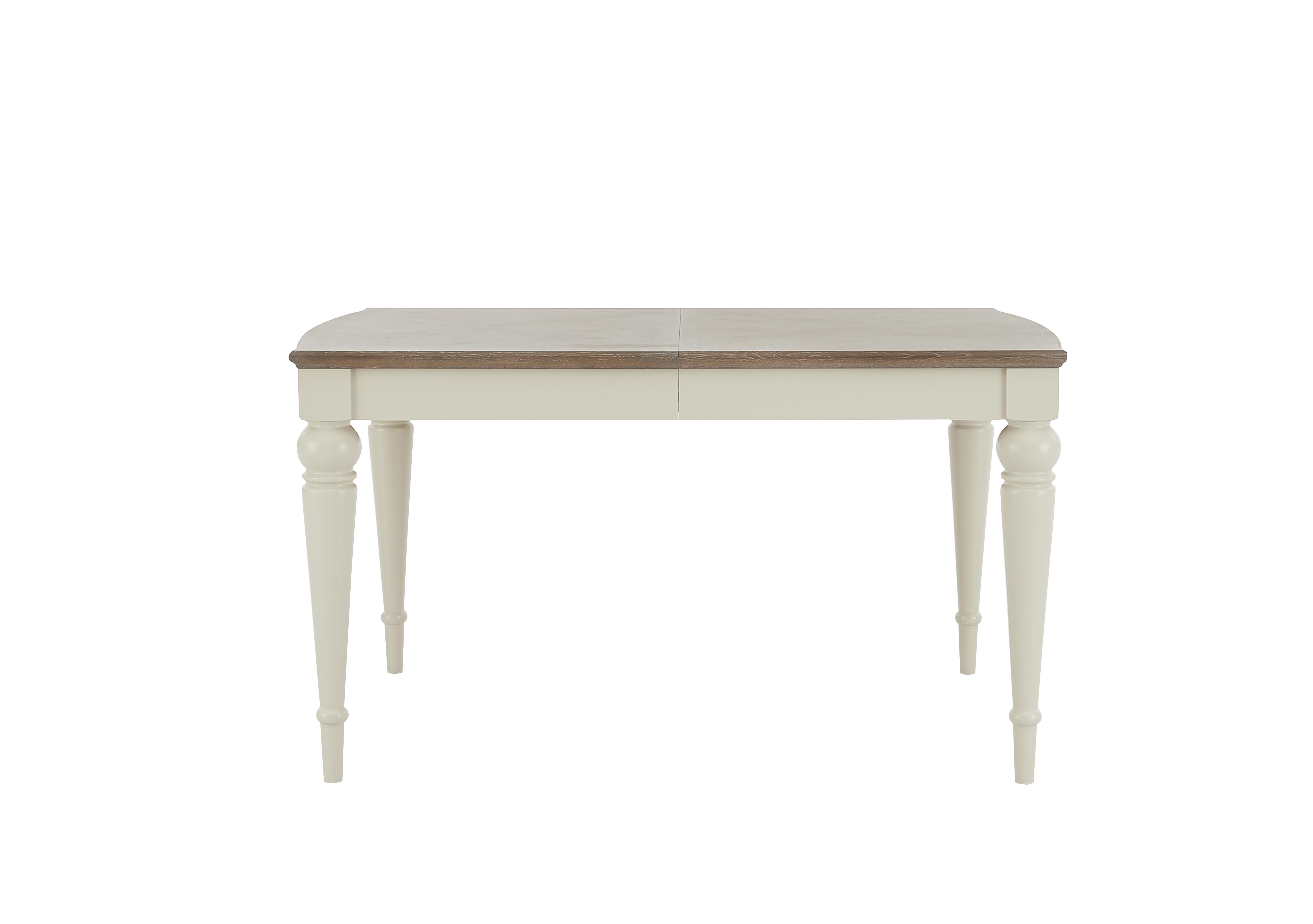 Annecy Extending Dining Table in Soft Grey Paint on Furniture Village