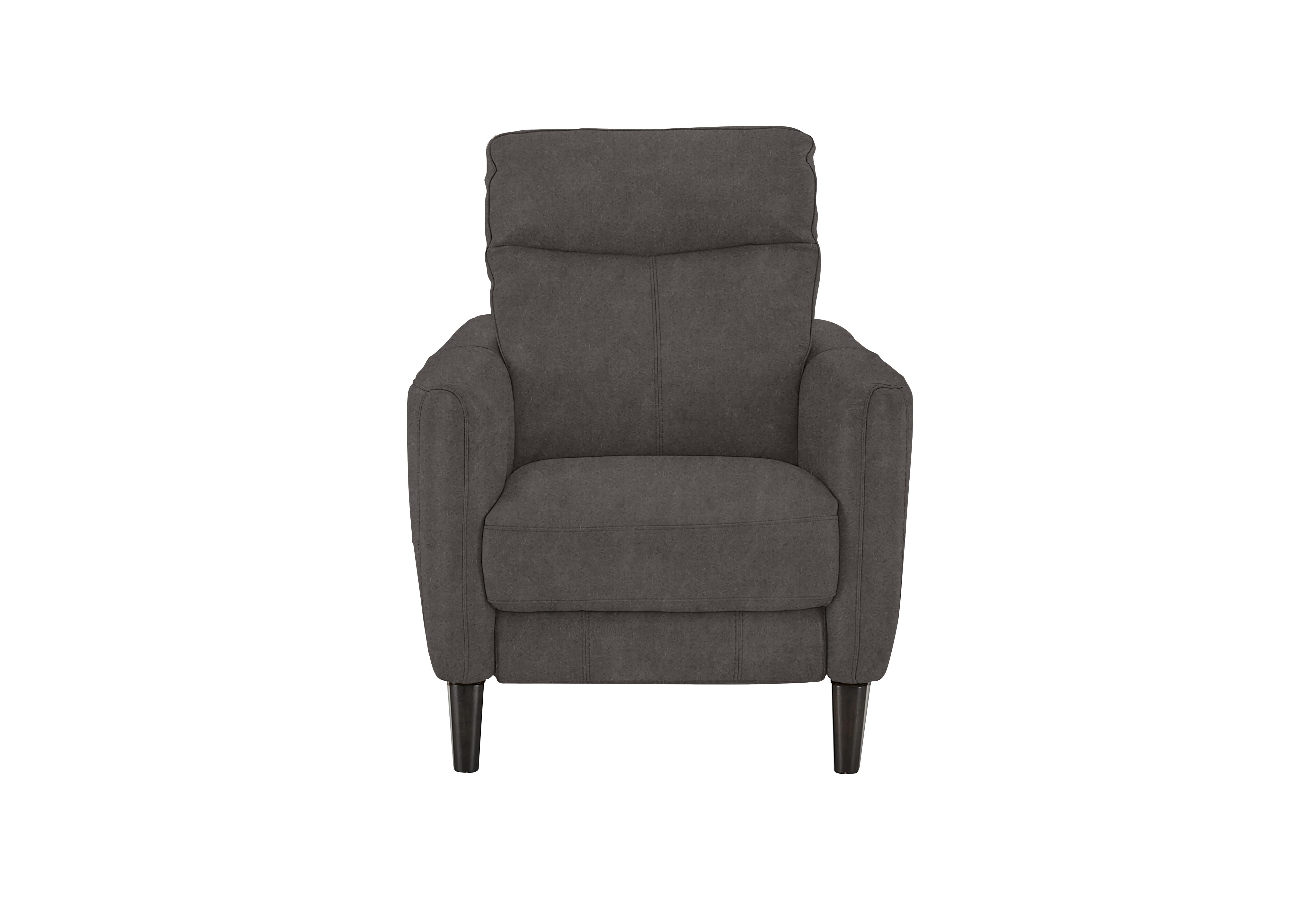 Compact Collection Petit Fabric Armchair in Bfa-Blj-R16 Grey on Furniture Village