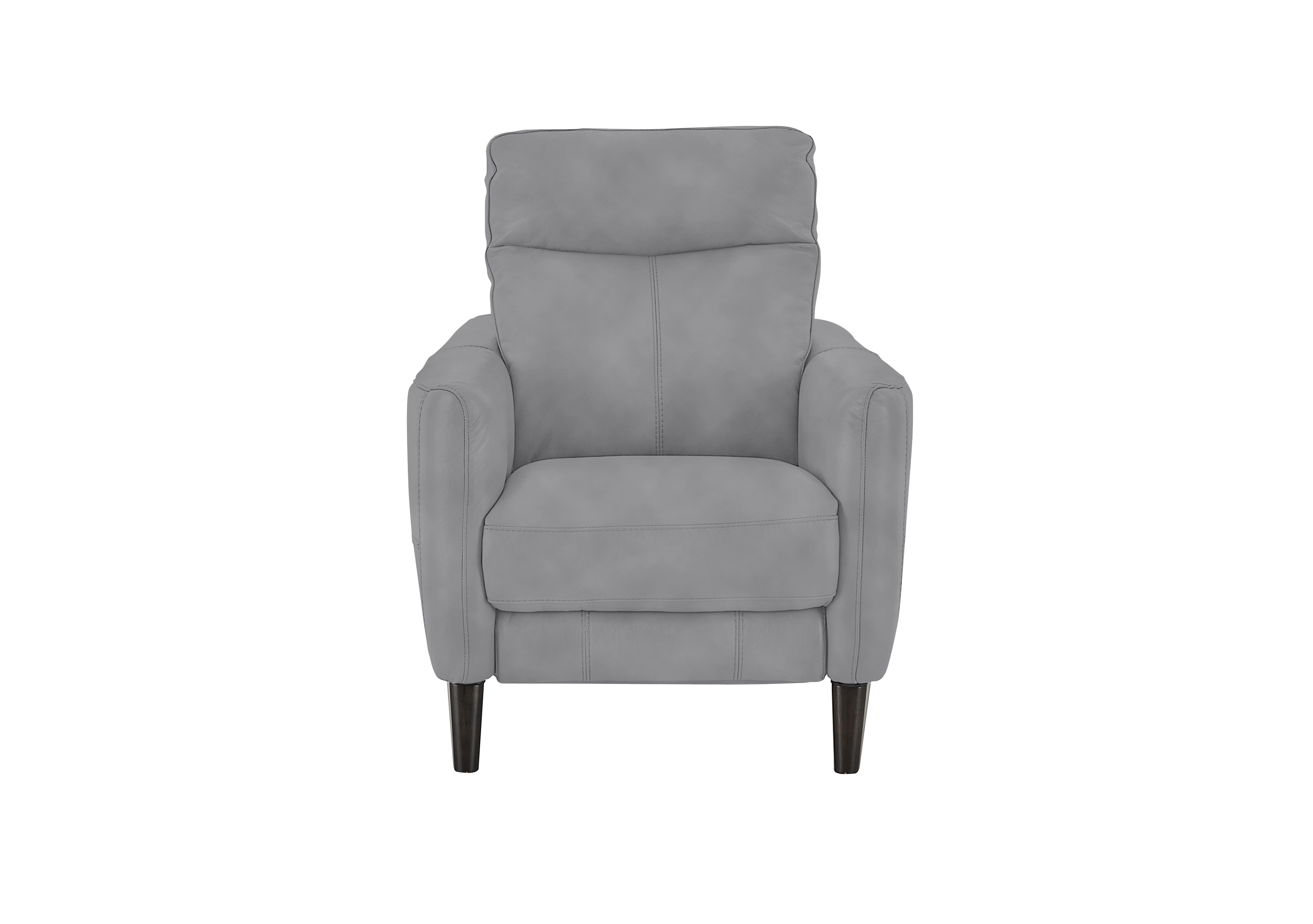 Compact Collection Petit Fabric Armchair in Bfa-Ori-R07 Bluish Grey on Furniture Village