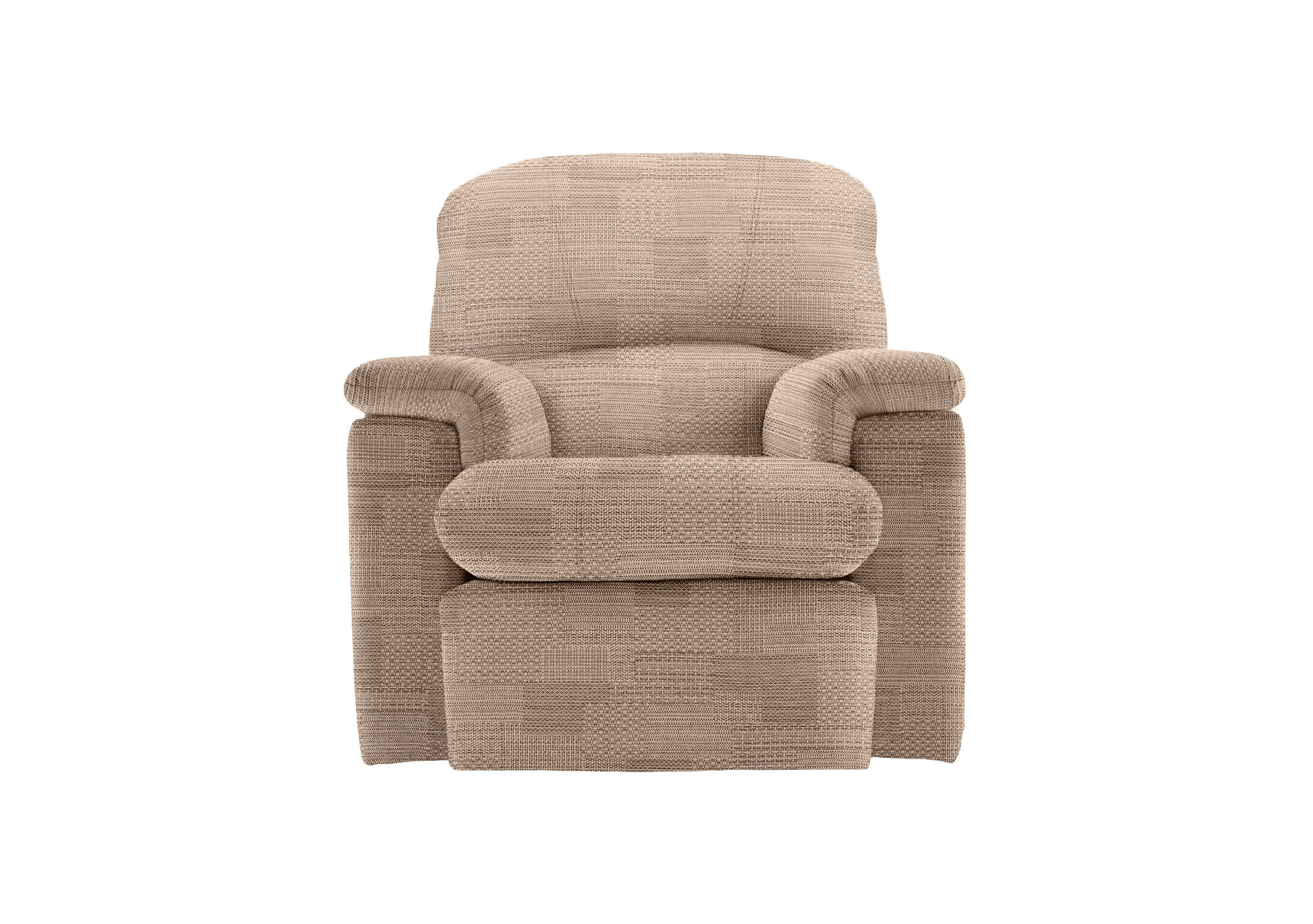 Chloe Fabric Armchair in A800 Faro Sand on Furniture Village