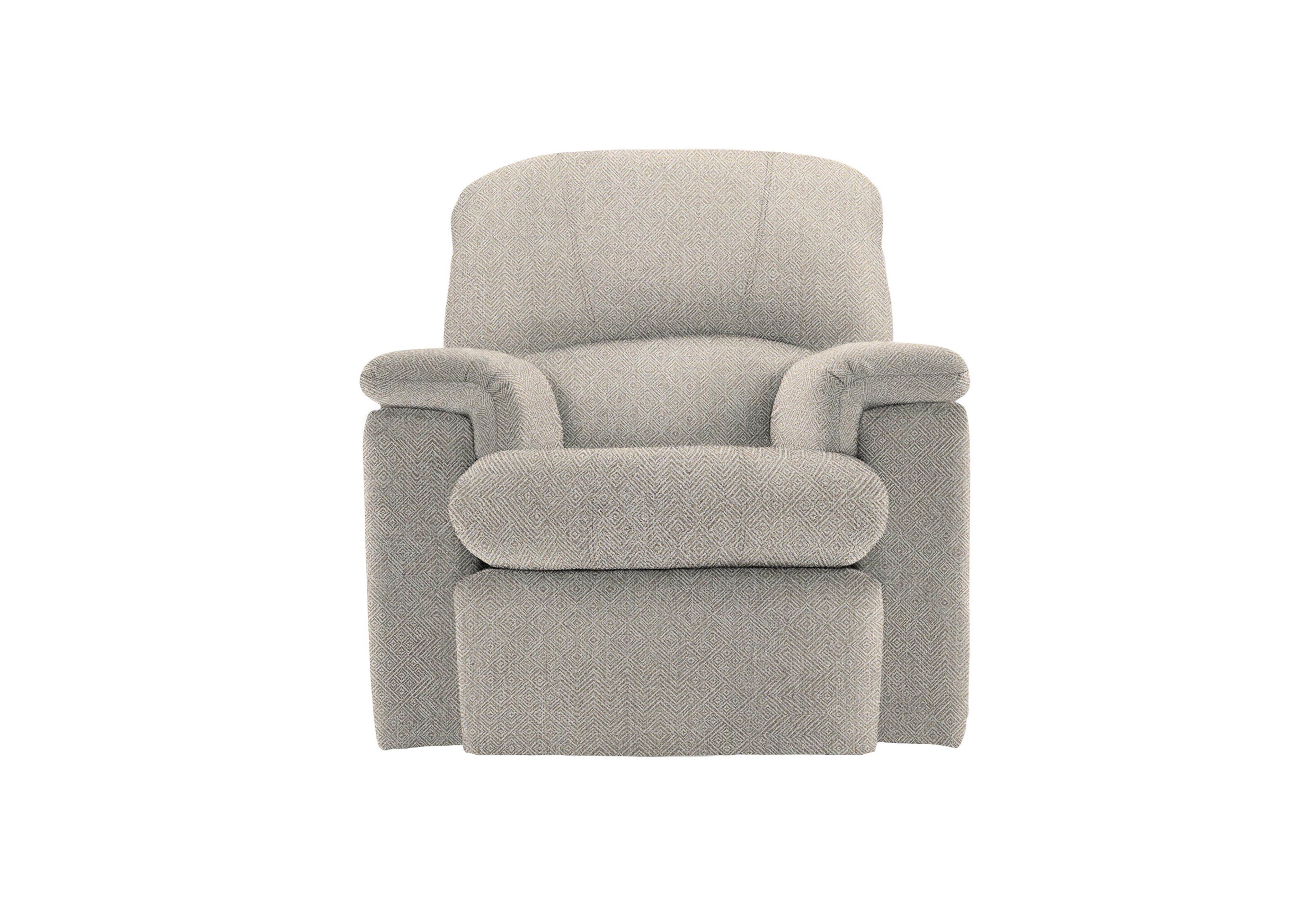 Chloe Fabric Armchair in B011 Nebular Blush on Furniture Village