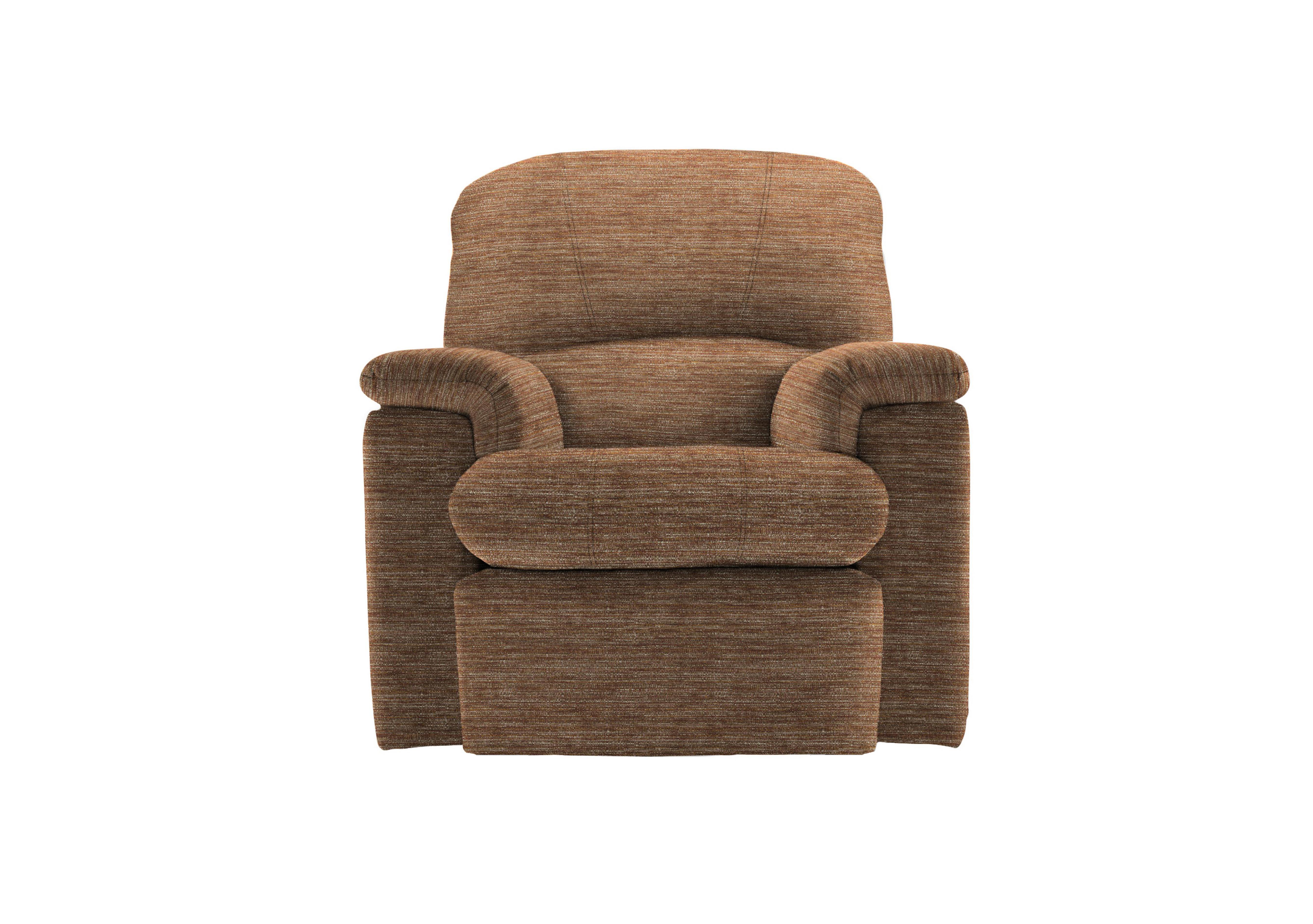 Chloe Fabric Armchair in B908 Victoria Ginger on Furniture Village