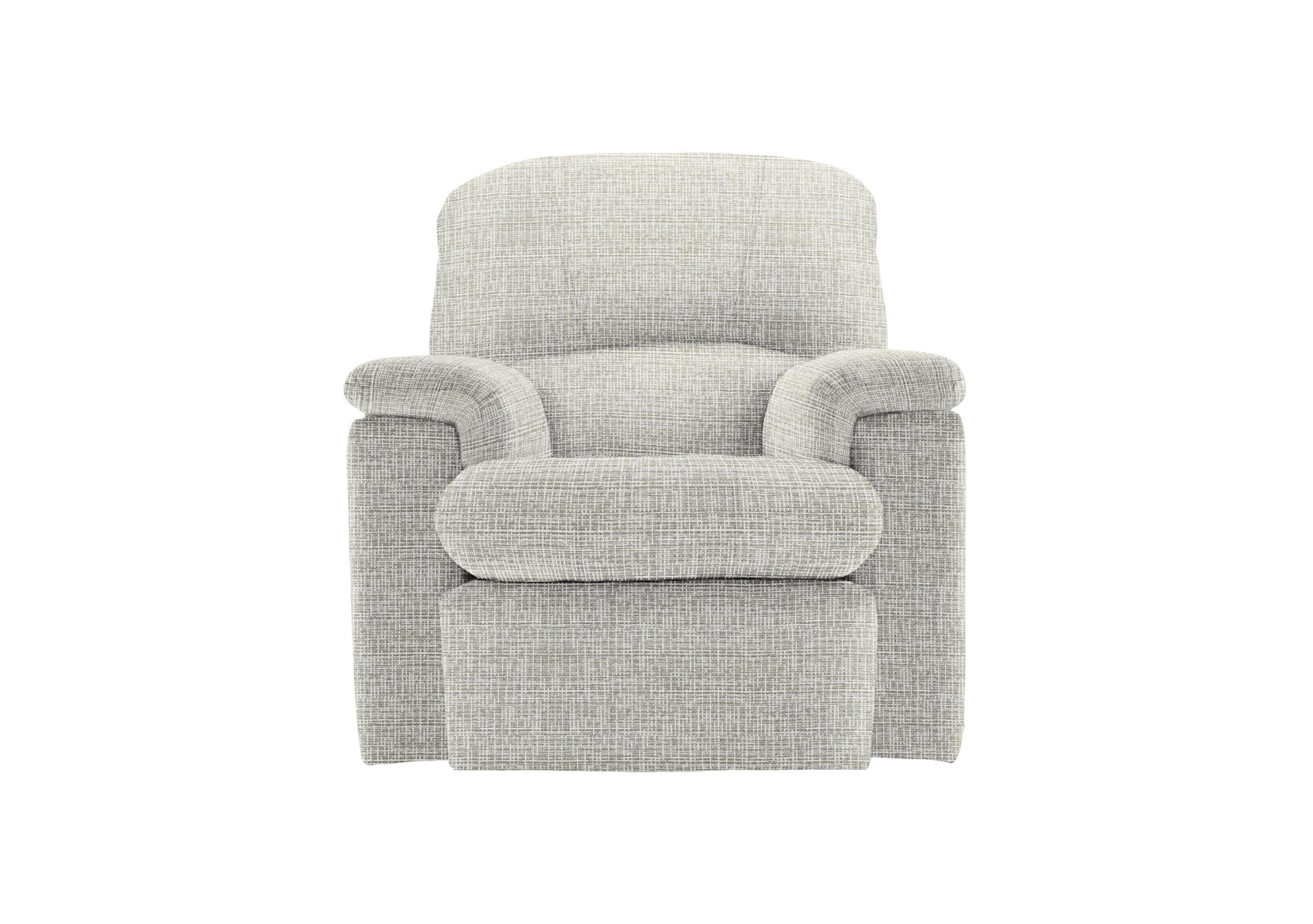Chloe Fabric Armchair in B920 Waffle Taupe on Furniture Village