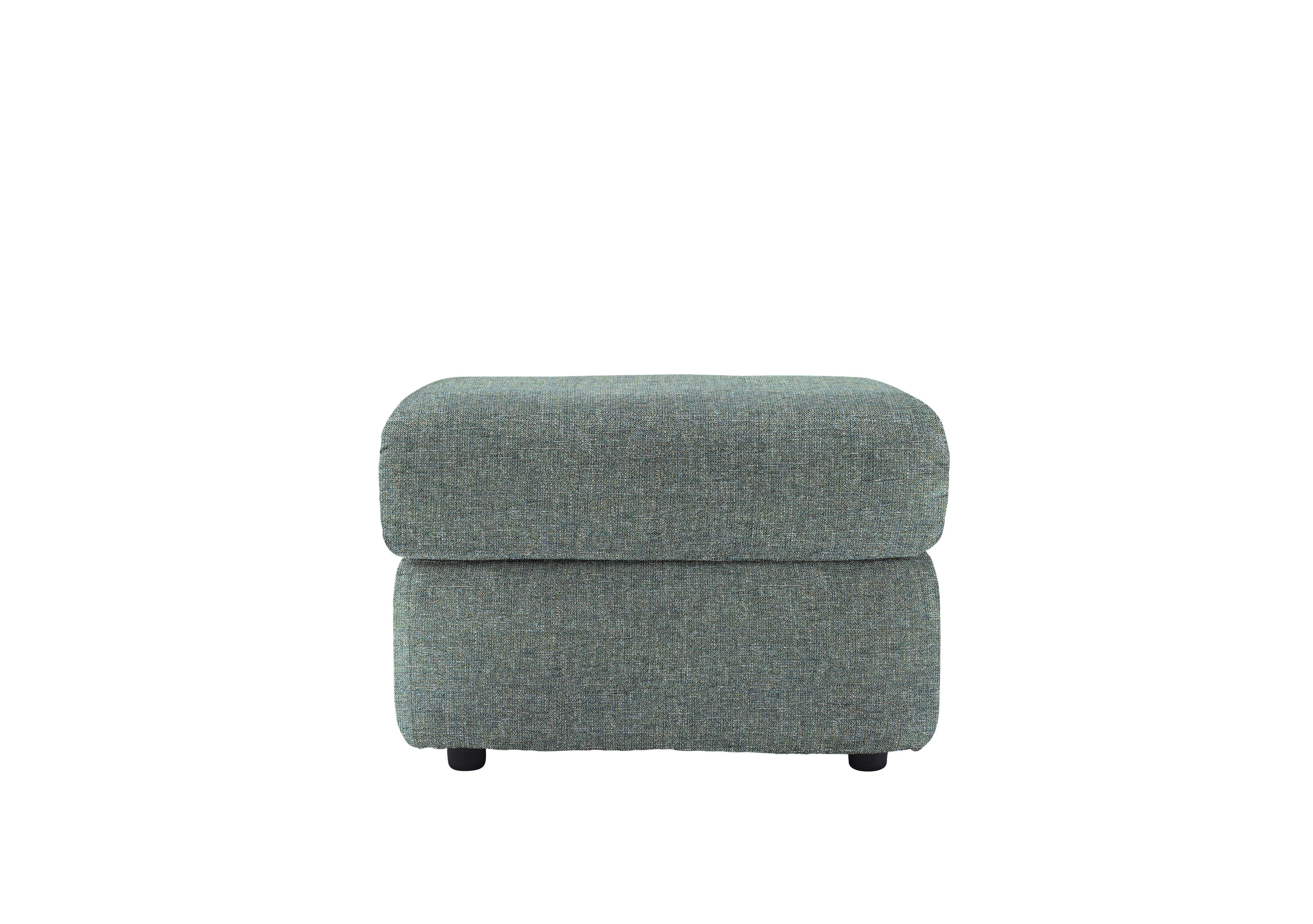Chloe Fabric Footstool in A020 Dapple Kingfisher on Furniture Village