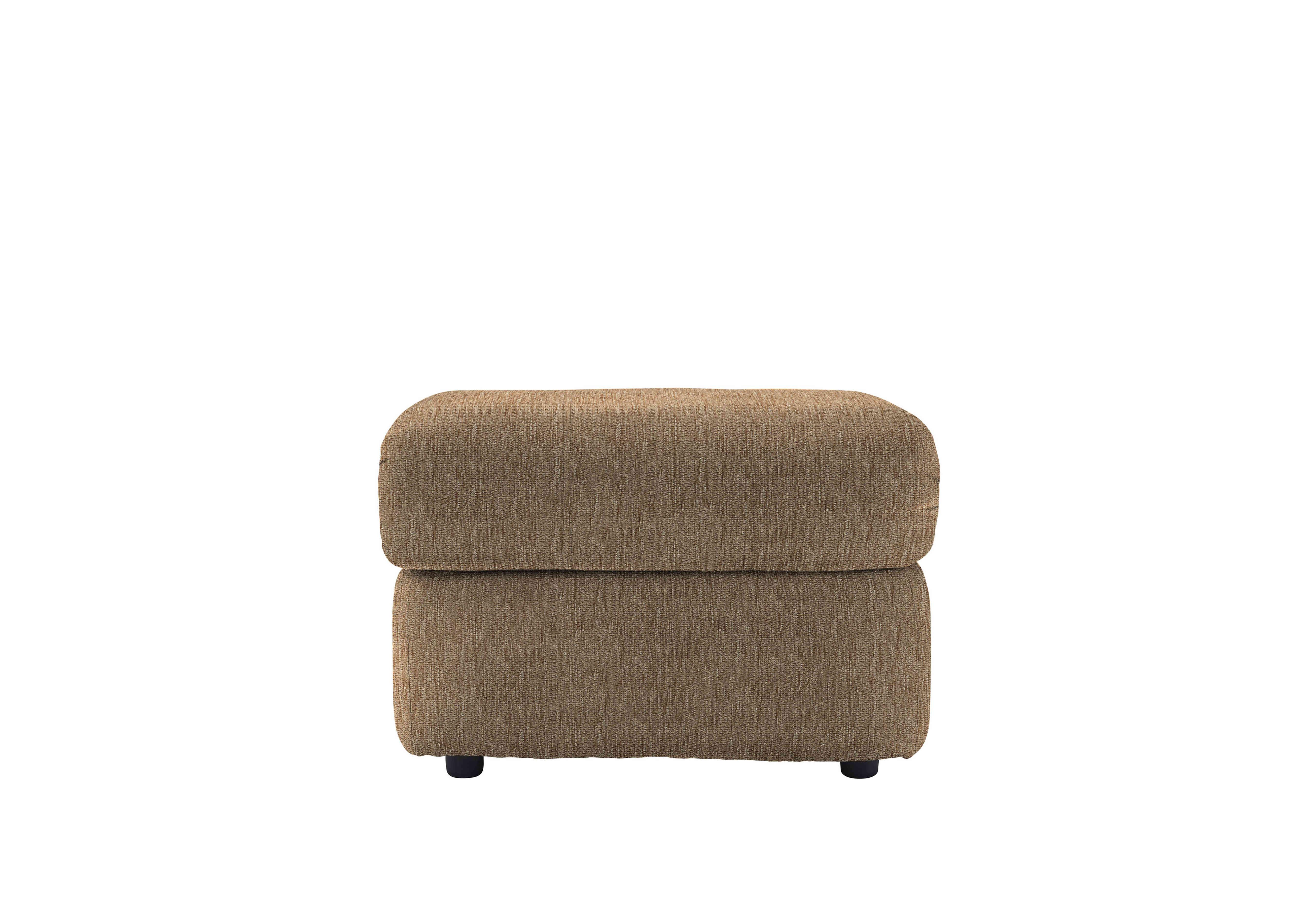 Chloe Fabric Footstool in A070 Boucle Cocoa on Furniture Village
