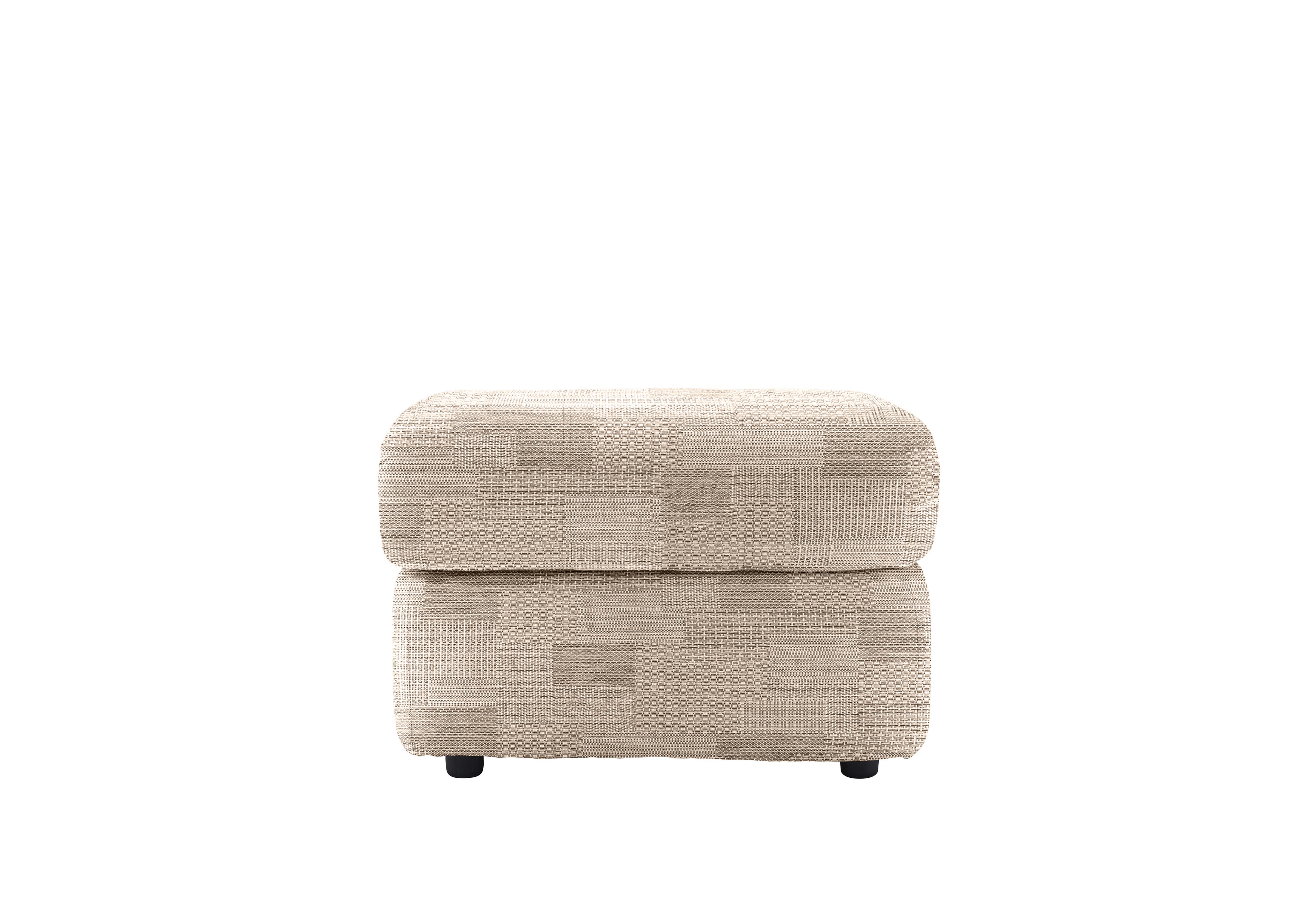 Chloe Fabric Footstool in A801 Faro Mist on Furniture Village