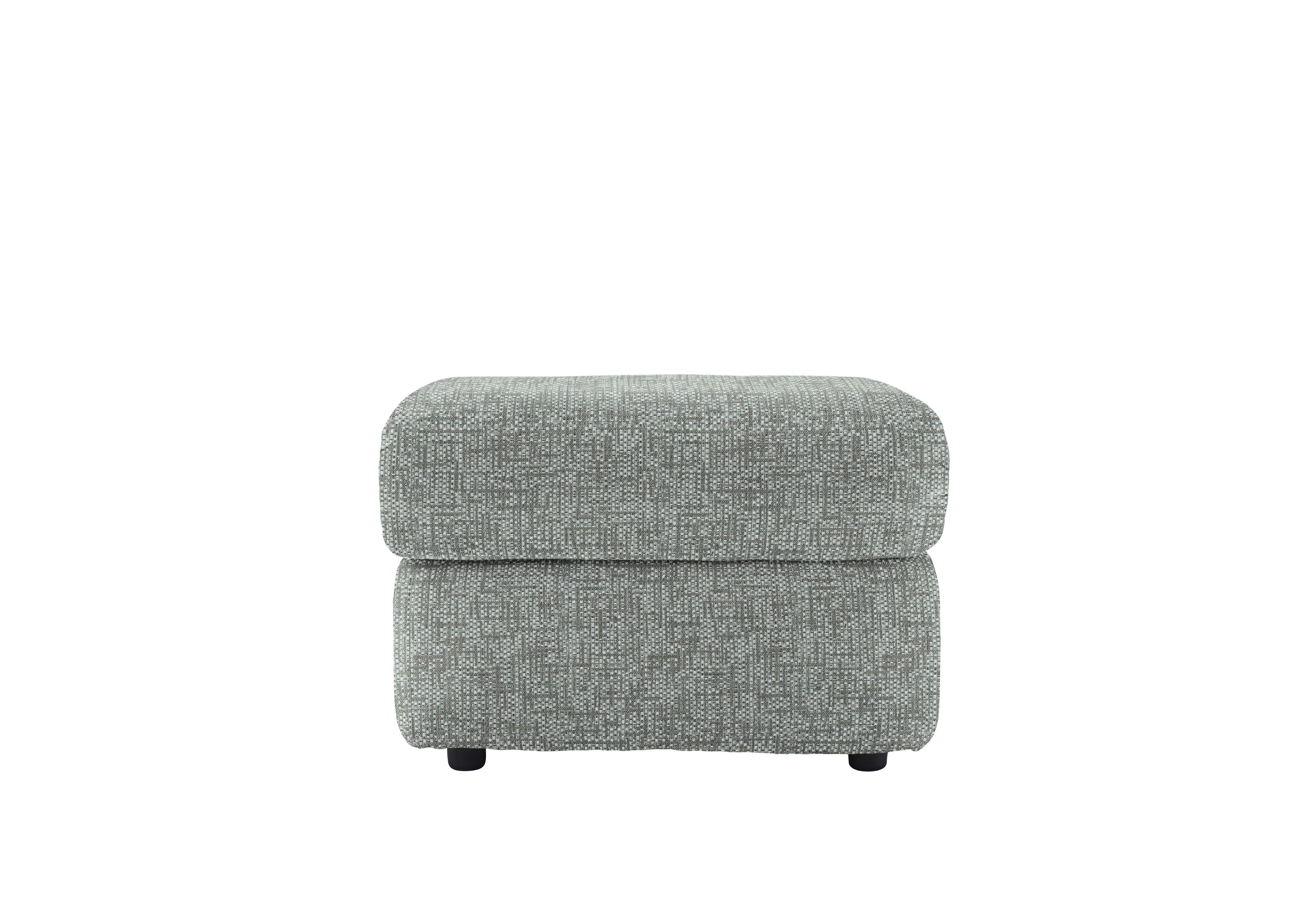 Chloe Fabric Footstool in B032 Remco Duck Egg on Furniture Village