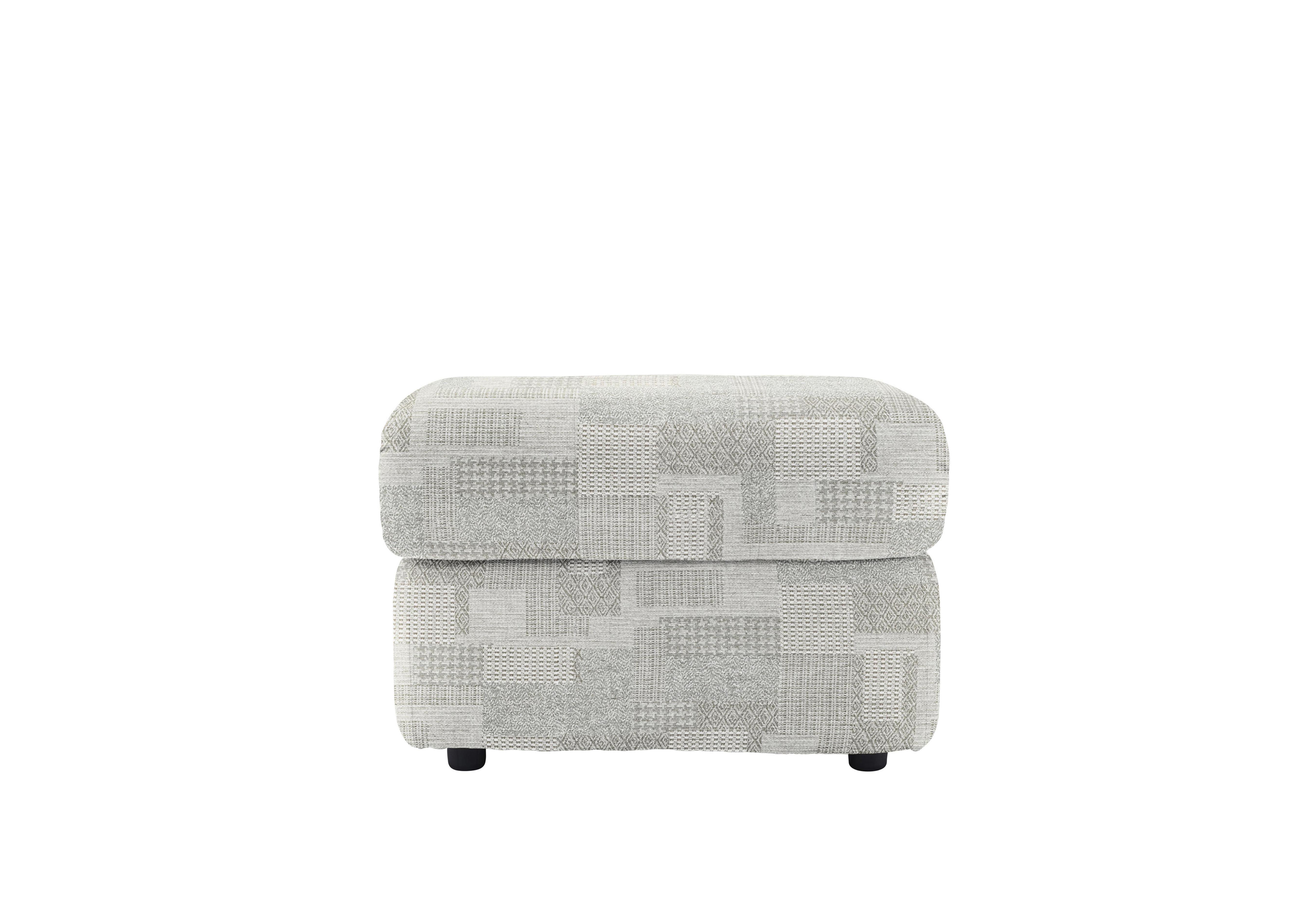 Chloe Fabric Footstool in B342 Lydia Blush on Furniture Village