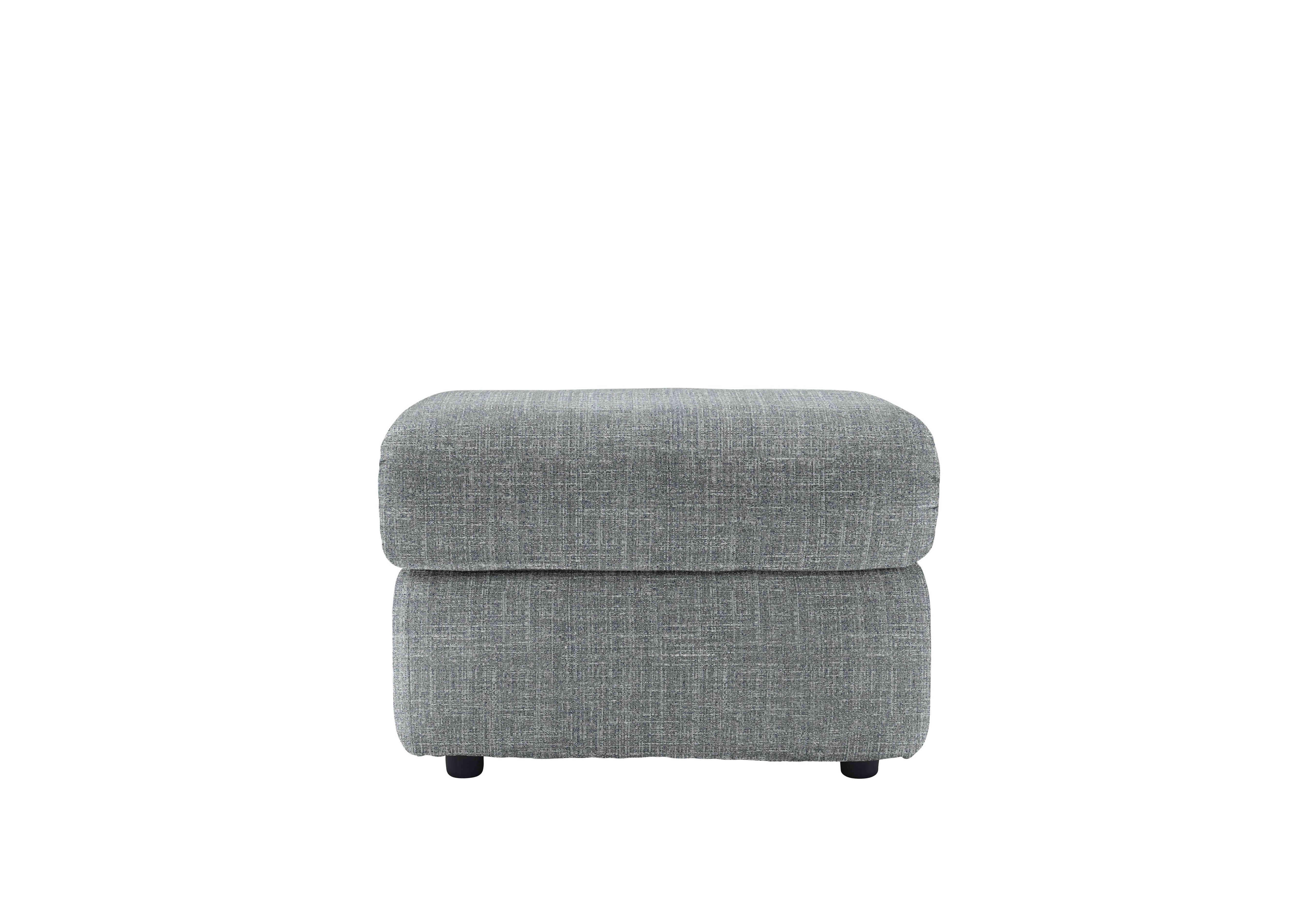 Chloe Fabric Footstool in B932 Beach Duck Egg on Furniture Village