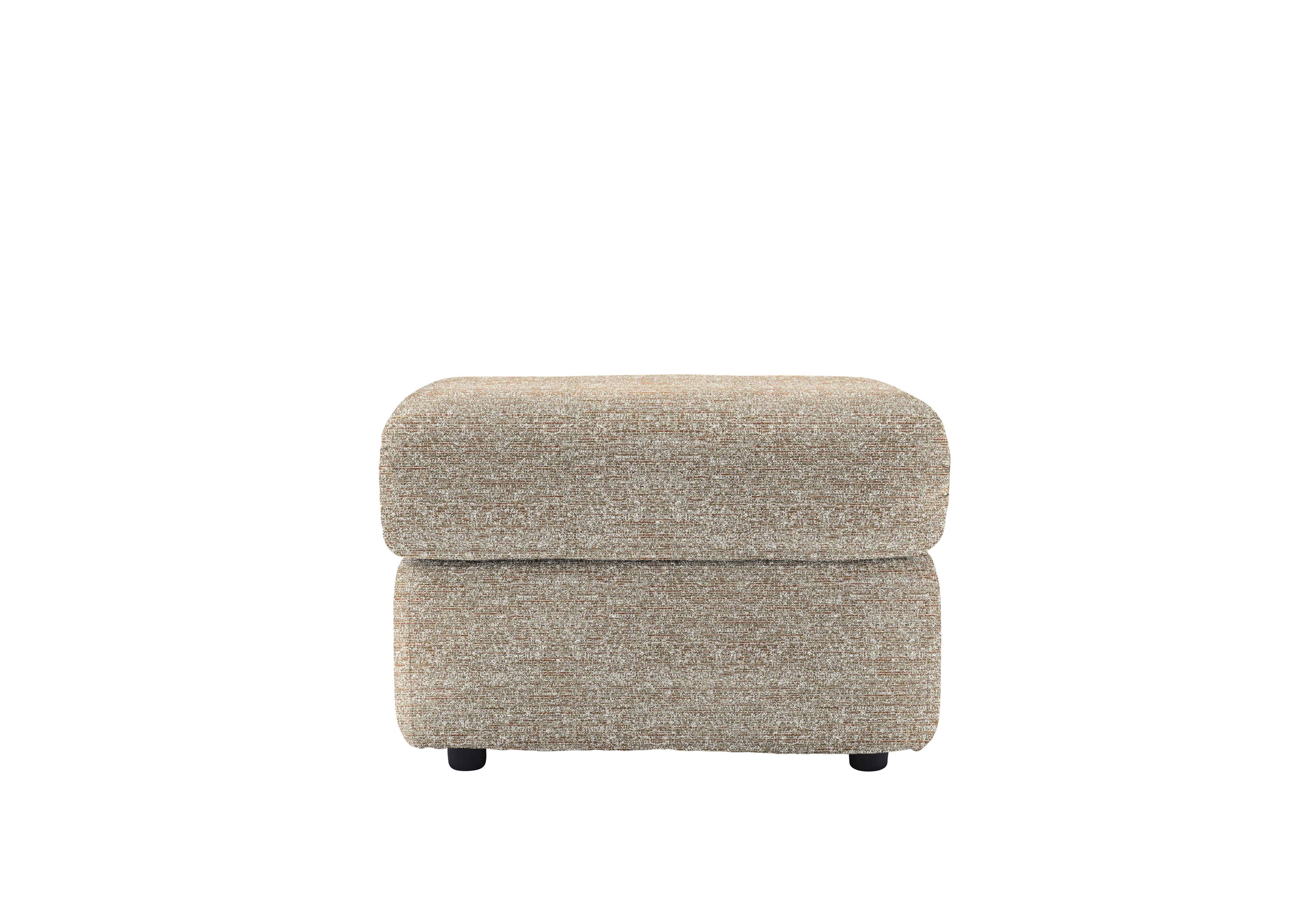 Chloe Fabric Footstool in C030 Kampala Beige on Furniture Village