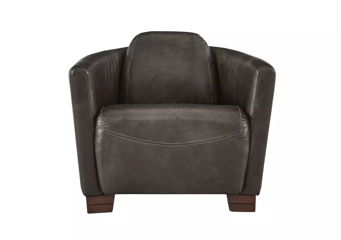 Huxley Leather Armchair Halo Furniture Village