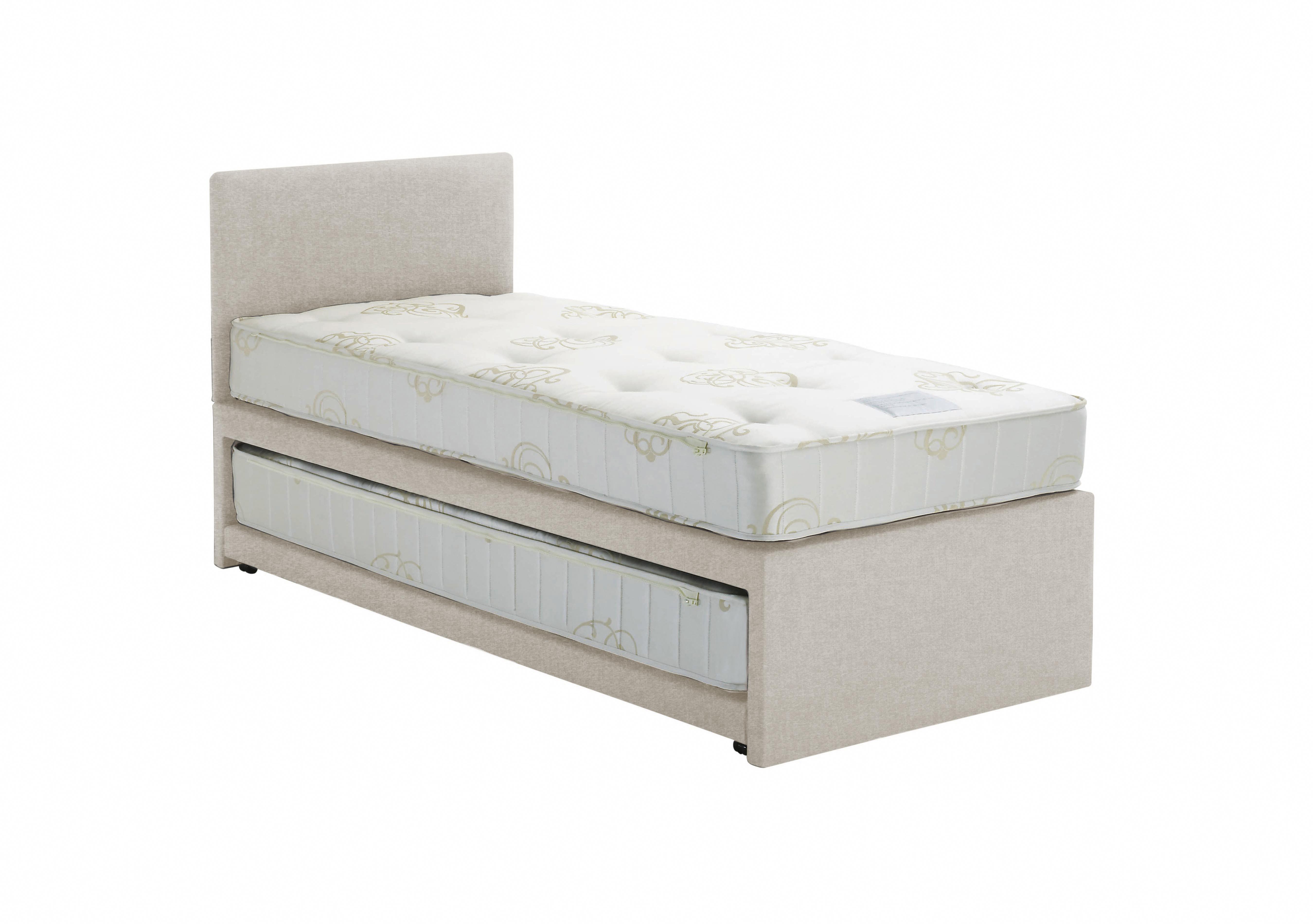 Guest Bed with Coil and Pocket Combi Mattress Hypnos Furniture Village