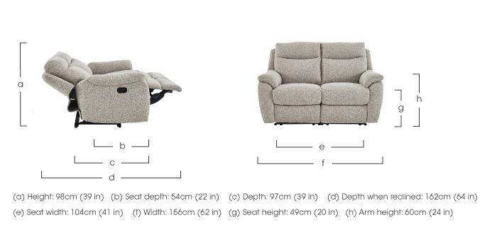 Snug 2 Seater Fabric Sofa in  on Furniture Village