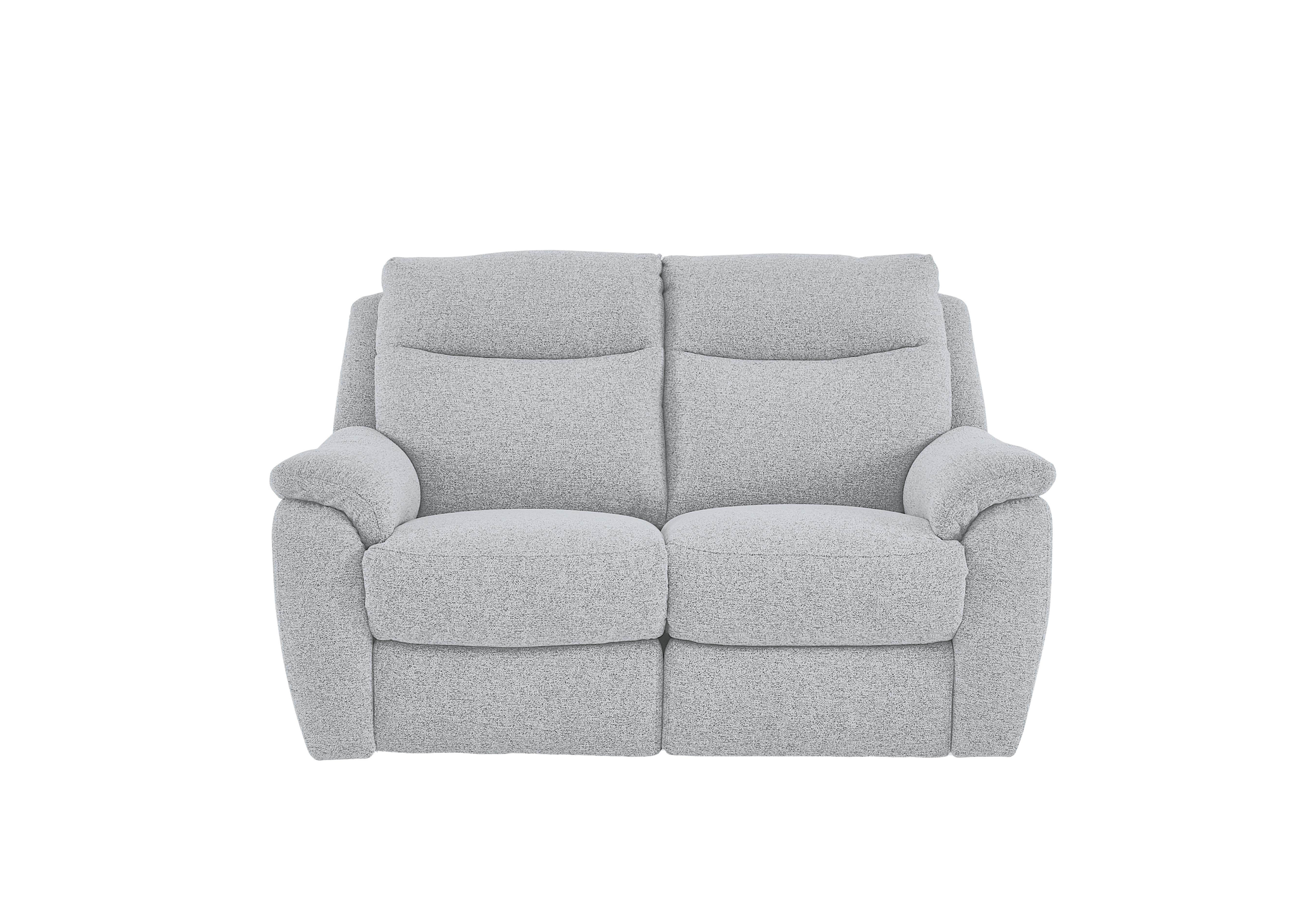Snug 2 Seater Fabric Sofa in Fab-Chl-R21 Frost on Furniture Village