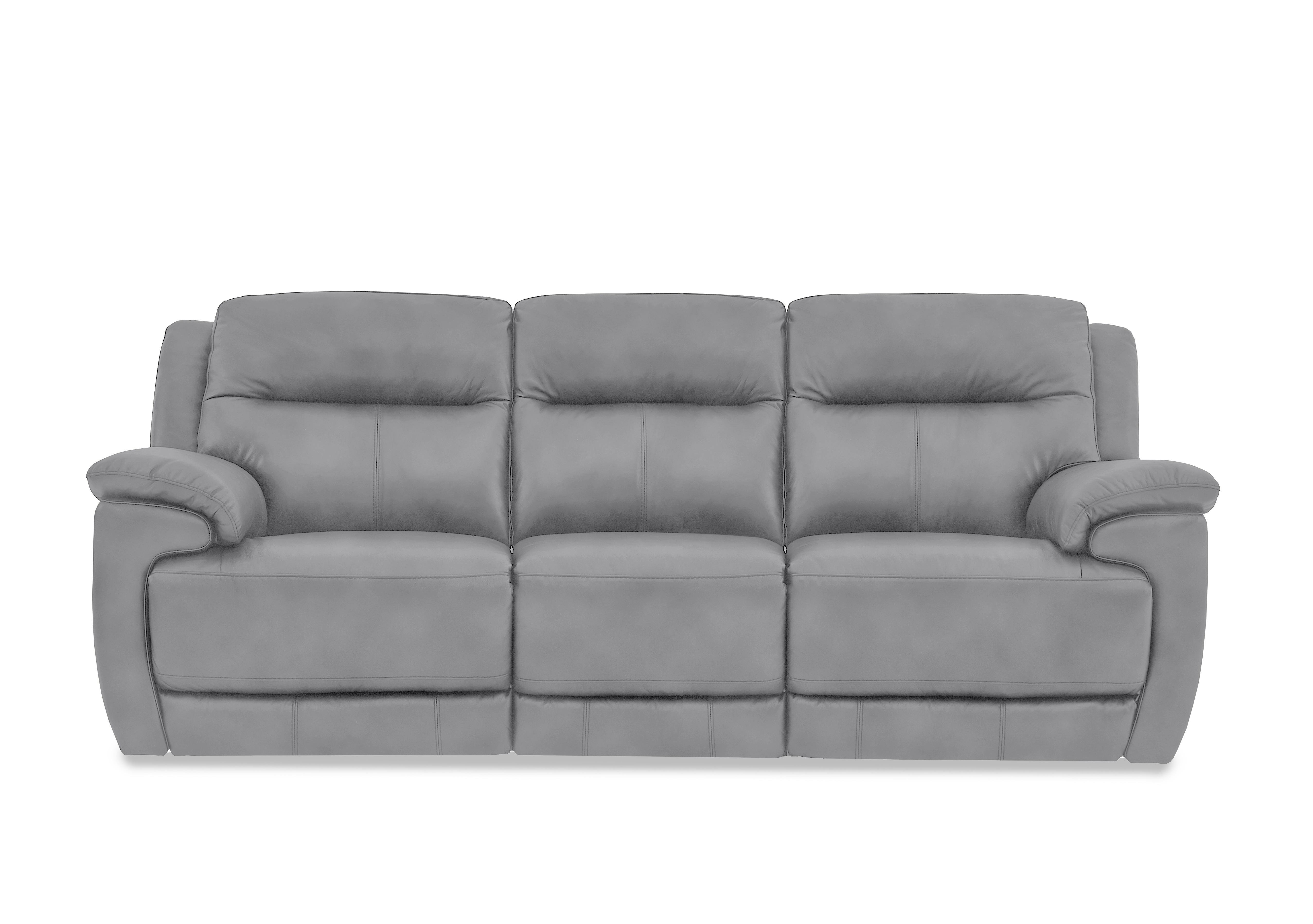 Touch 3 Seater Heavy Duty Fabric Sofa in Bfa-Ori-R07 Bluish Grey on Furniture Village