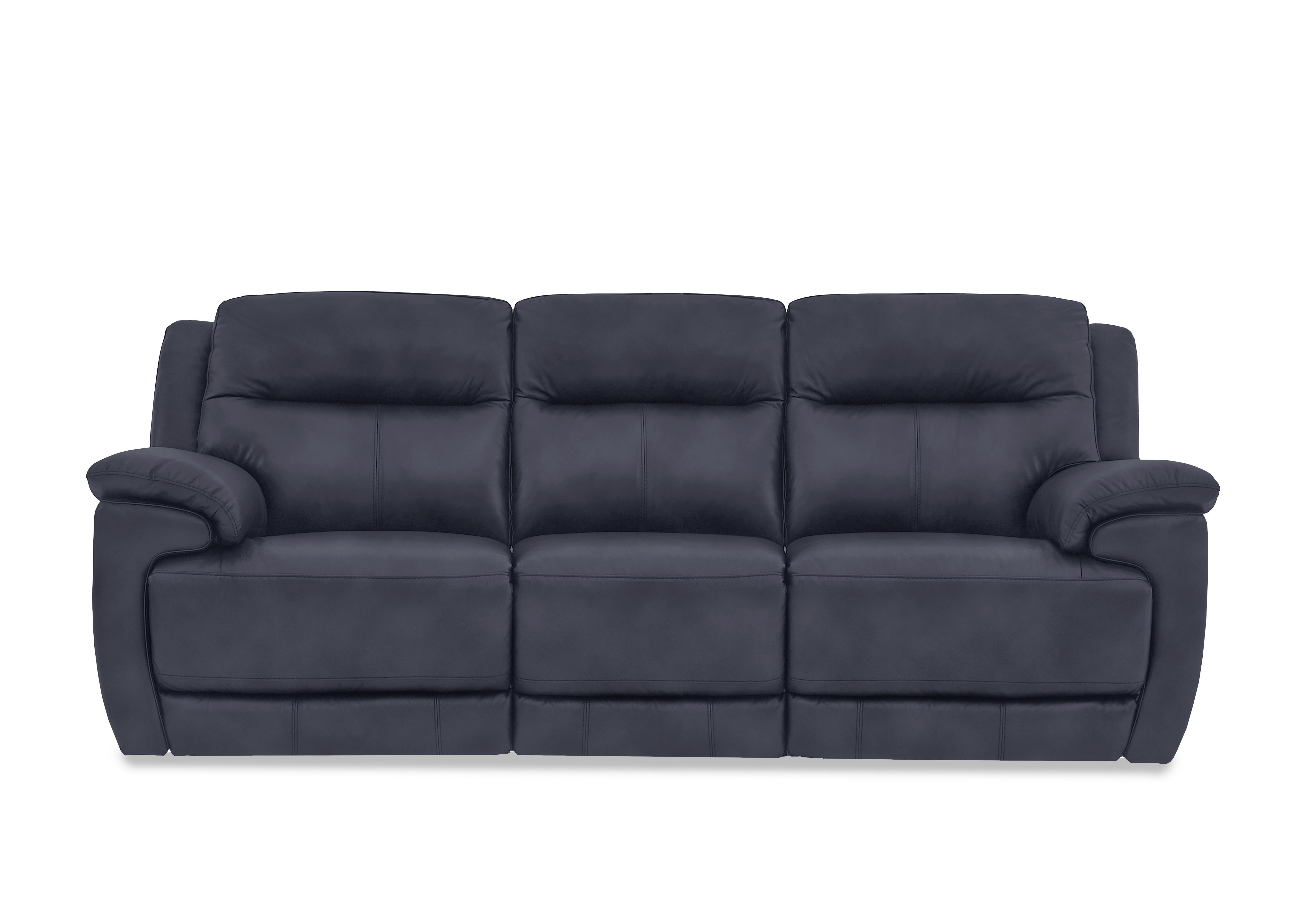 Touch 3 Seater Heavy Duty Fabric Sofa in Bfa-Ori-R23 Blue on Furniture Village