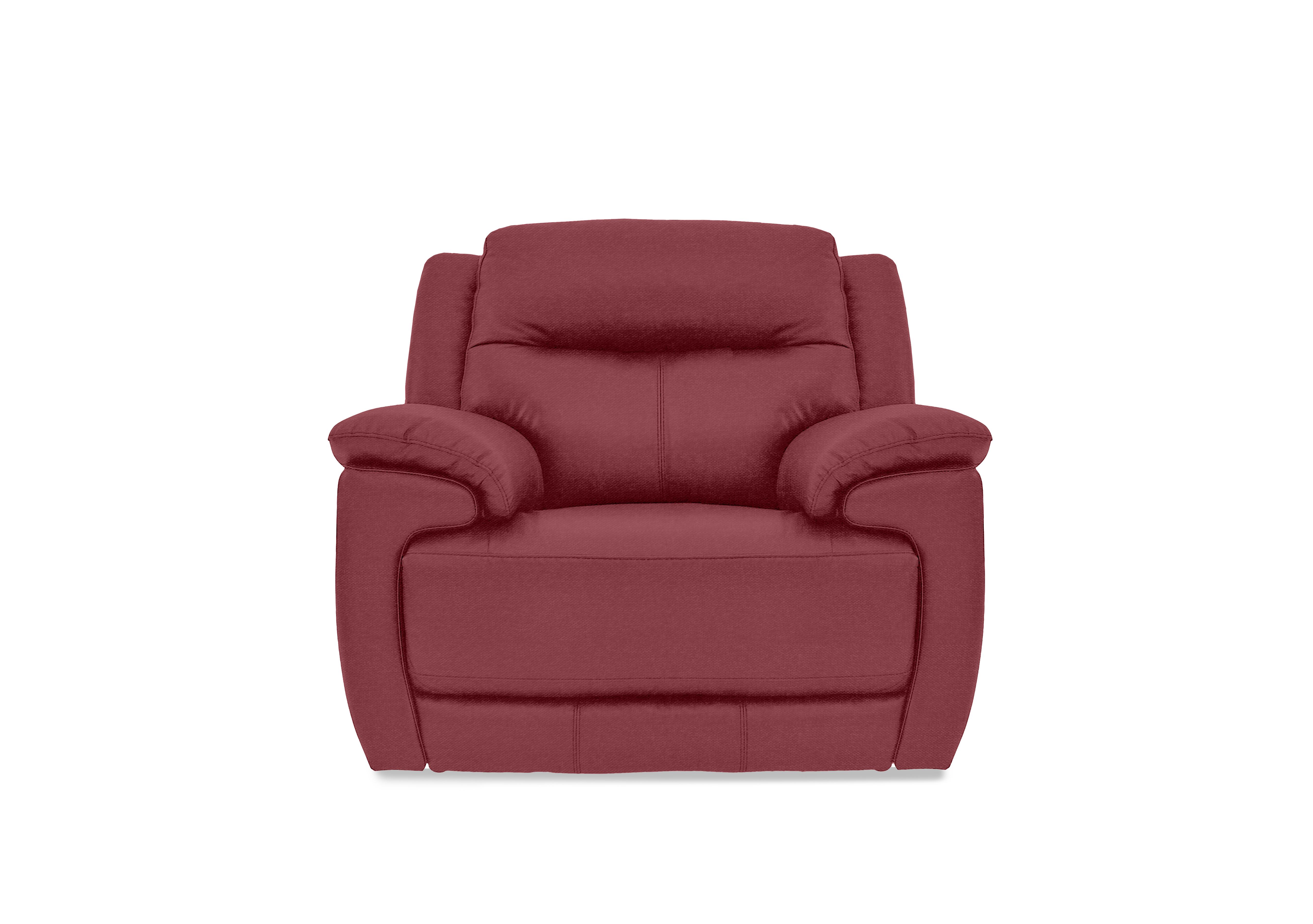Touch Fabric Armchair in Fab-Blt-R29 Red on Furniture Village