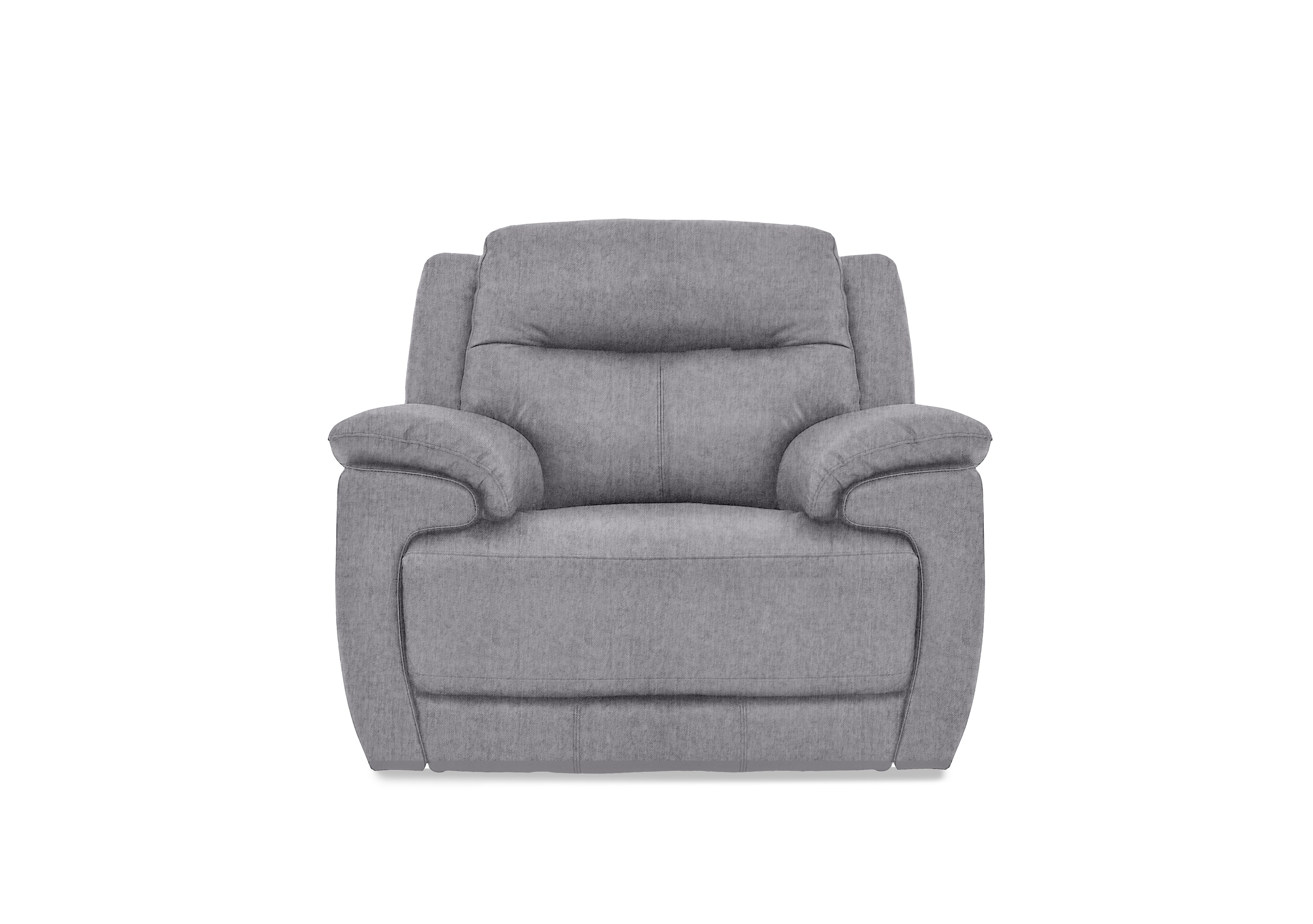 Touch Fabric Armchair in Fab-Meo-R27 Pewter on Furniture Village