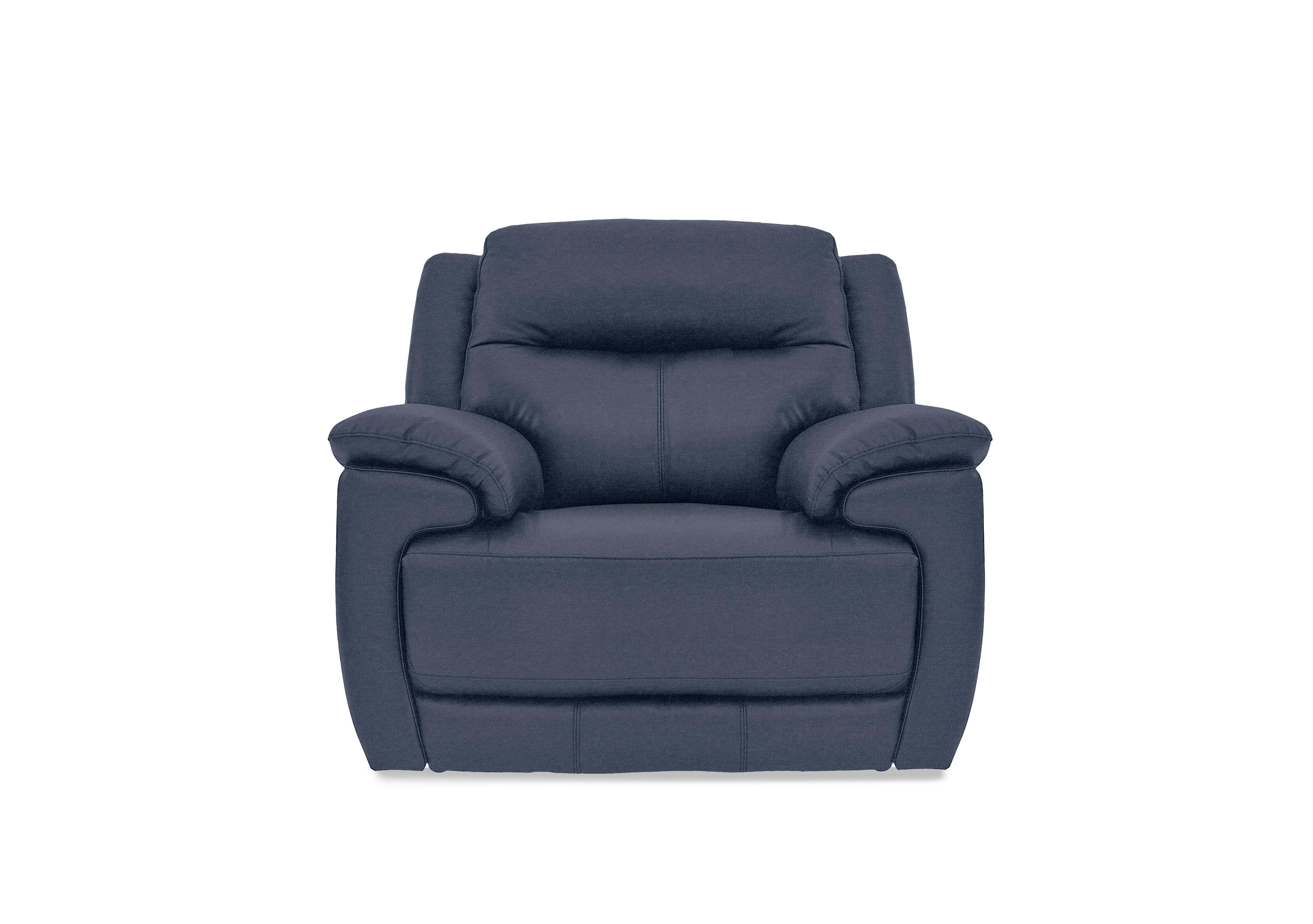 Touch Fabric Armchair in Fab-Blt-R38 Blue on Furniture Village