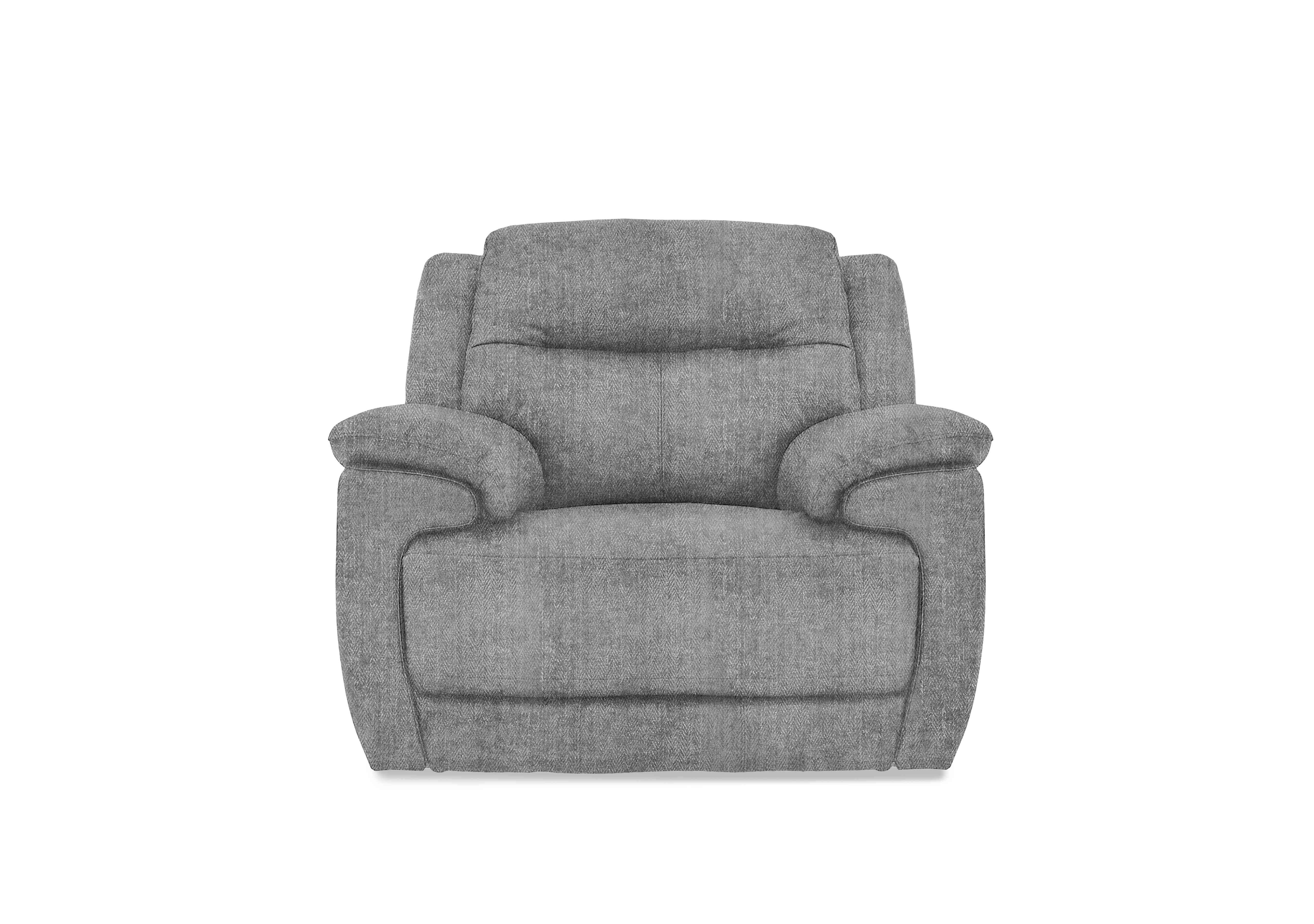 Touch Fabric Armchair in Fab-Meo-R27 Pewter on Furniture Village