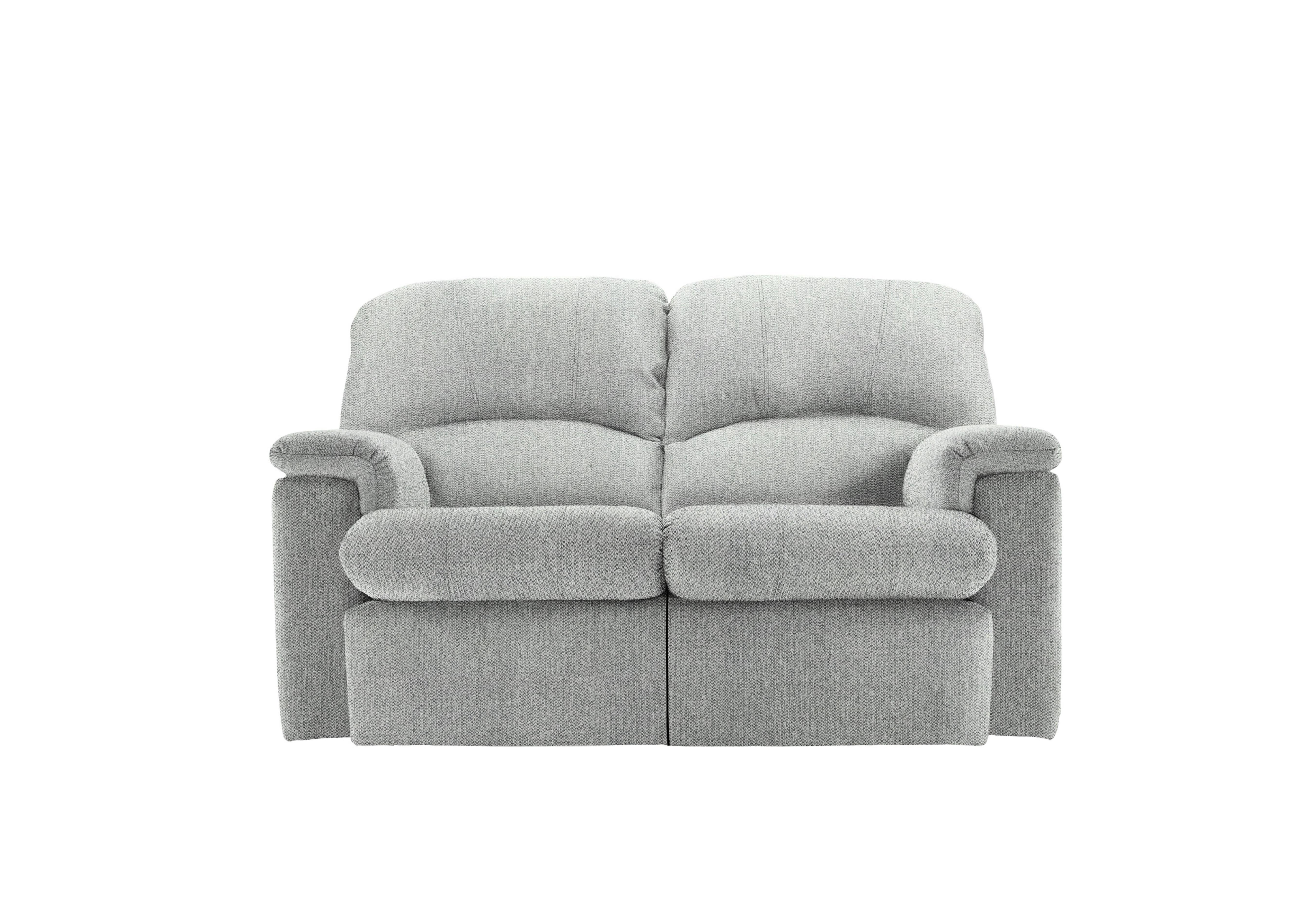 Chloe 2 Seater Fabric Sofa in A011 Swift Cygnet on Furniture Village
