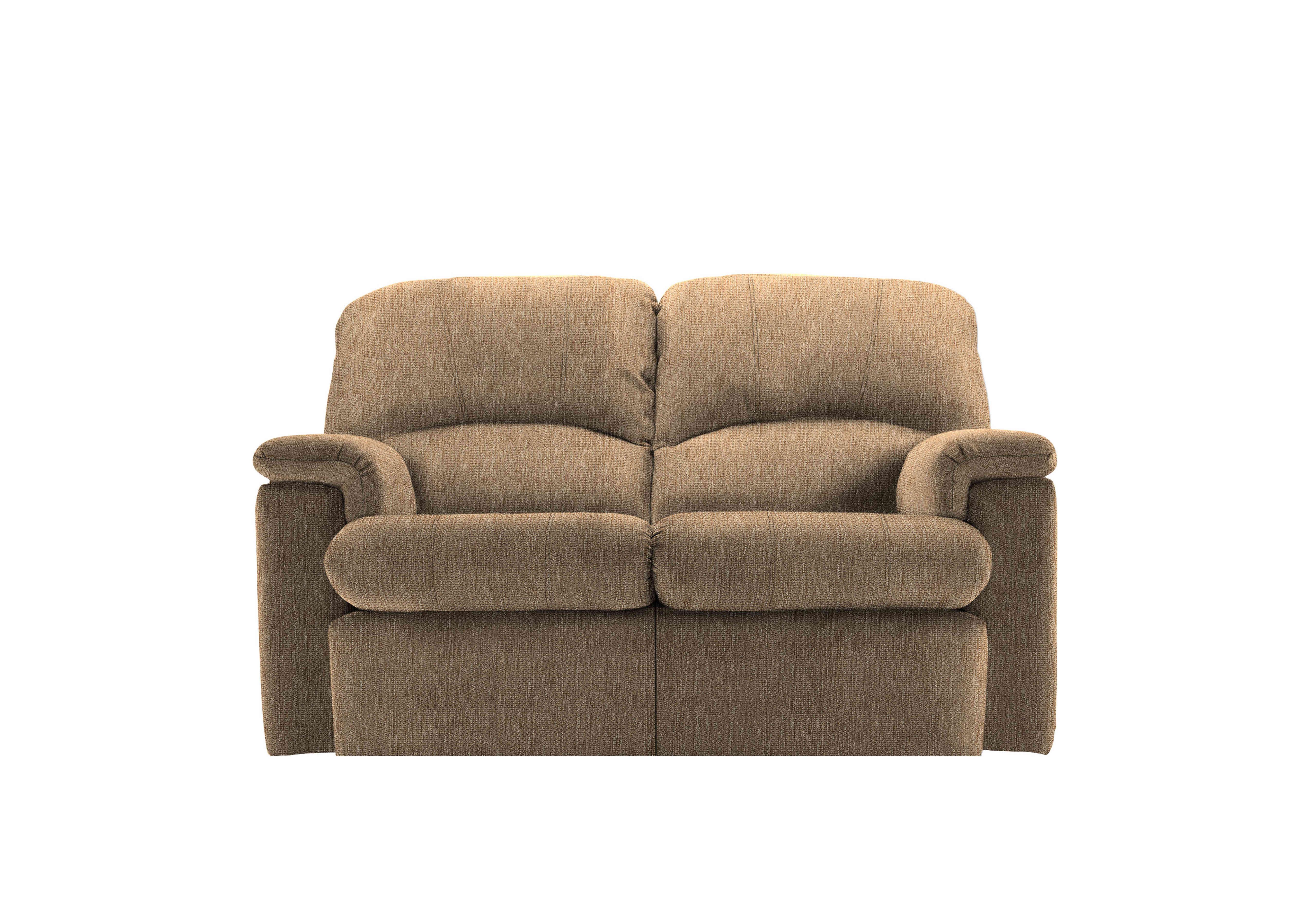 Chloe 2 Seater Fabric Sofa in A070 Boucle Cocoa on Furniture Village