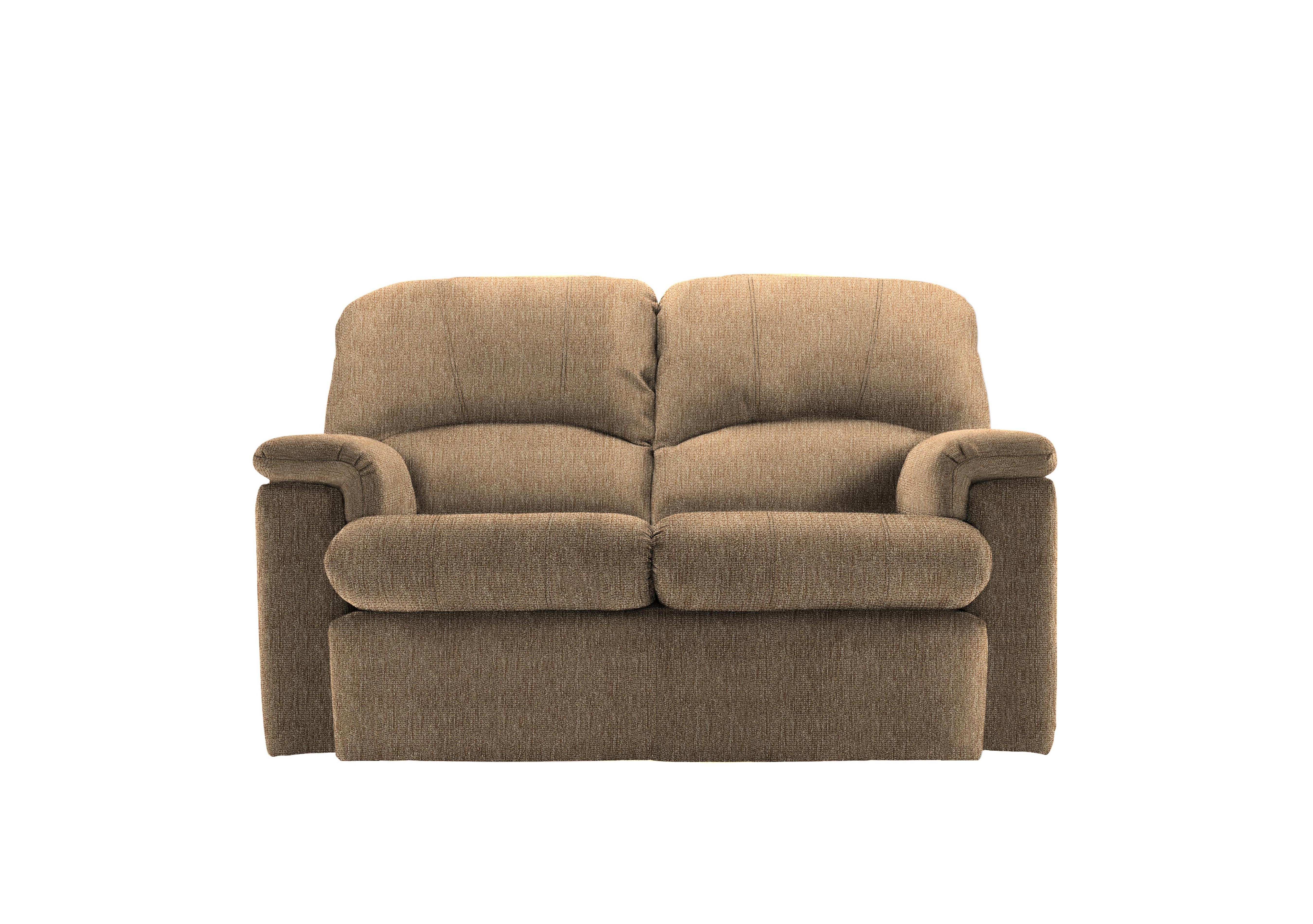 Chloe 2 Seater Fabric Sofa in A070 Boucle Cocoa on Furniture Village