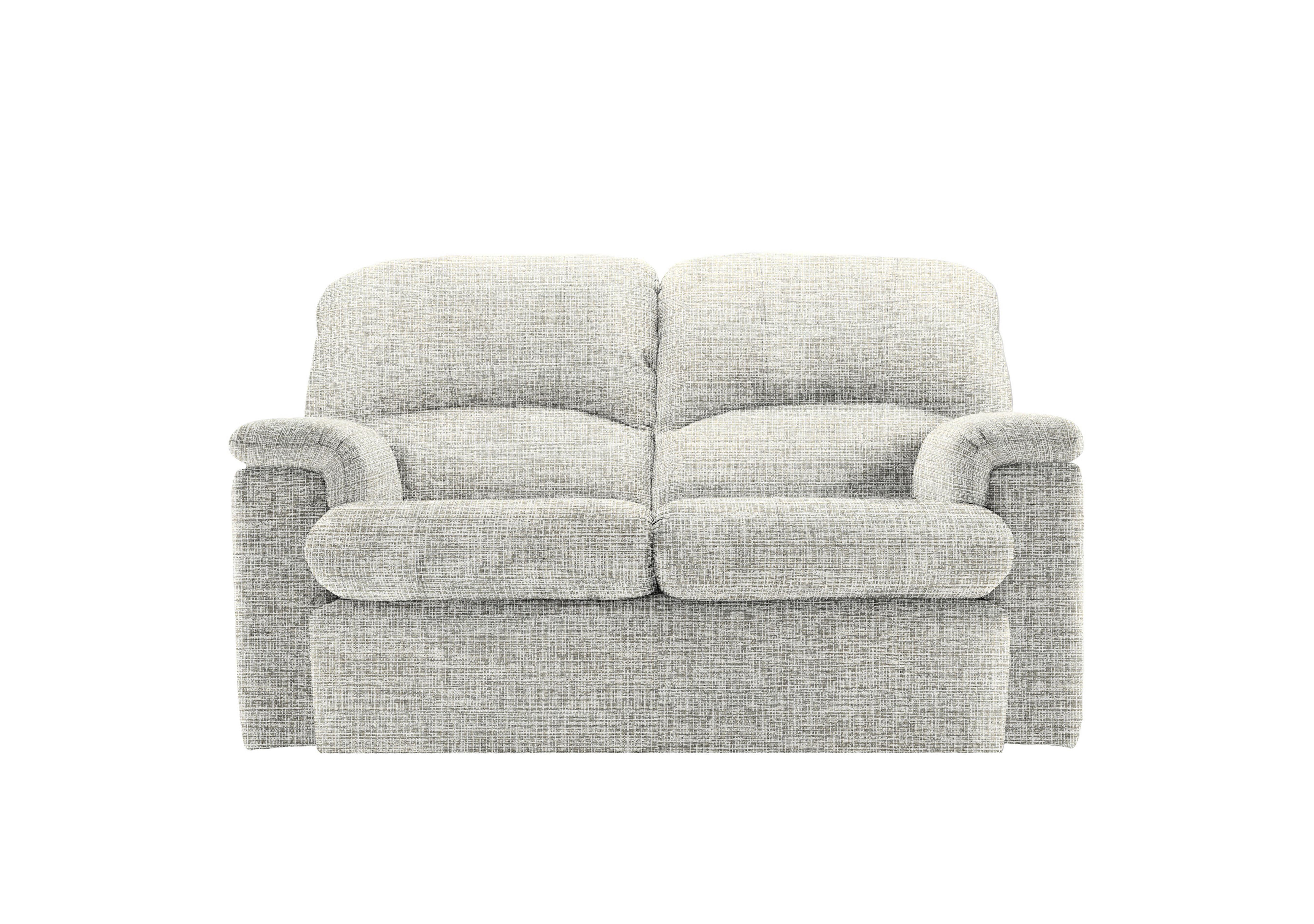 Chloe 2 Seater Fabric Sofa in B920 Waffle Taupe on Furniture Village