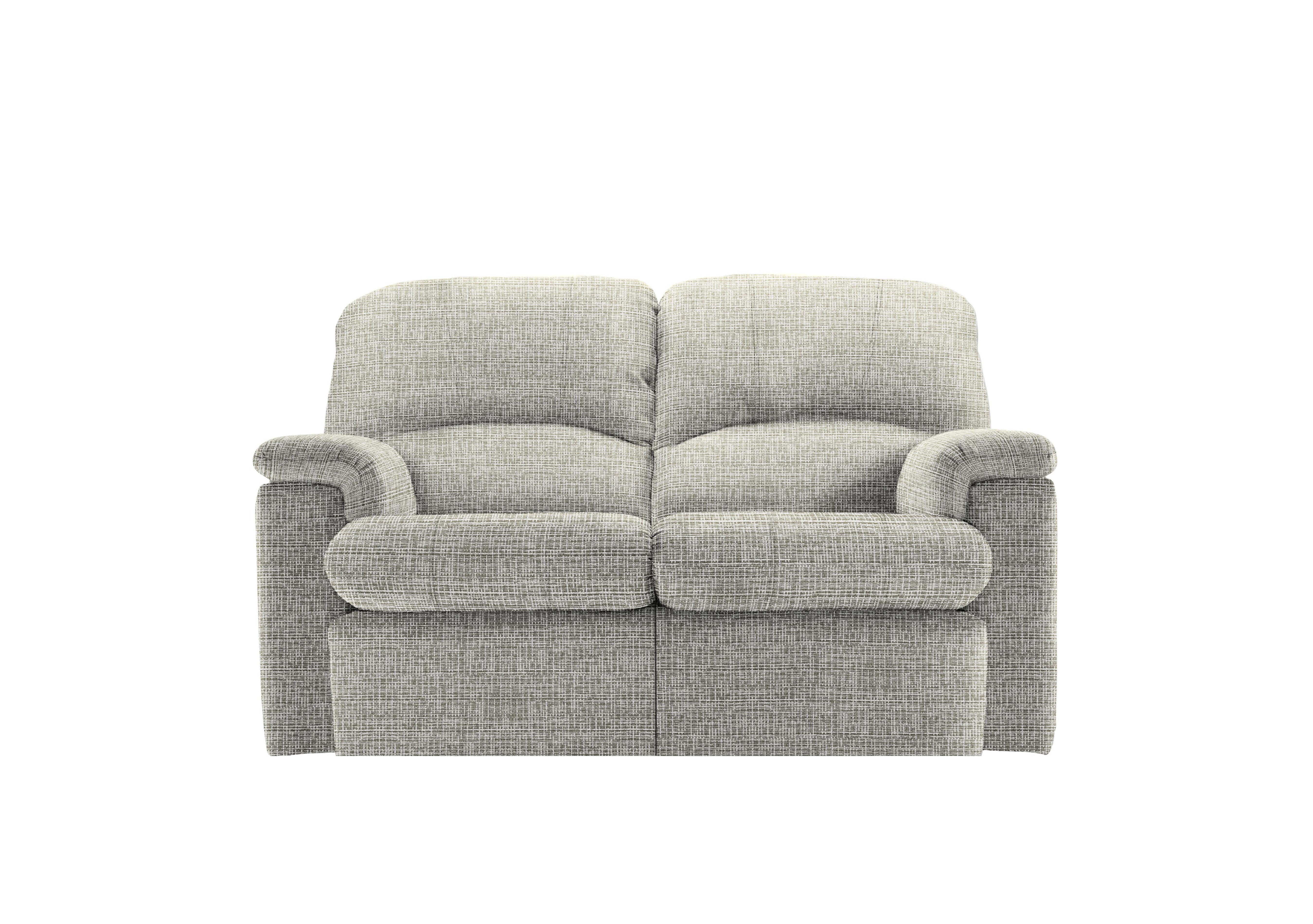 Chloe 2 Seater Fabric Sofa in B921 Waffle Smoke on Furniture Village