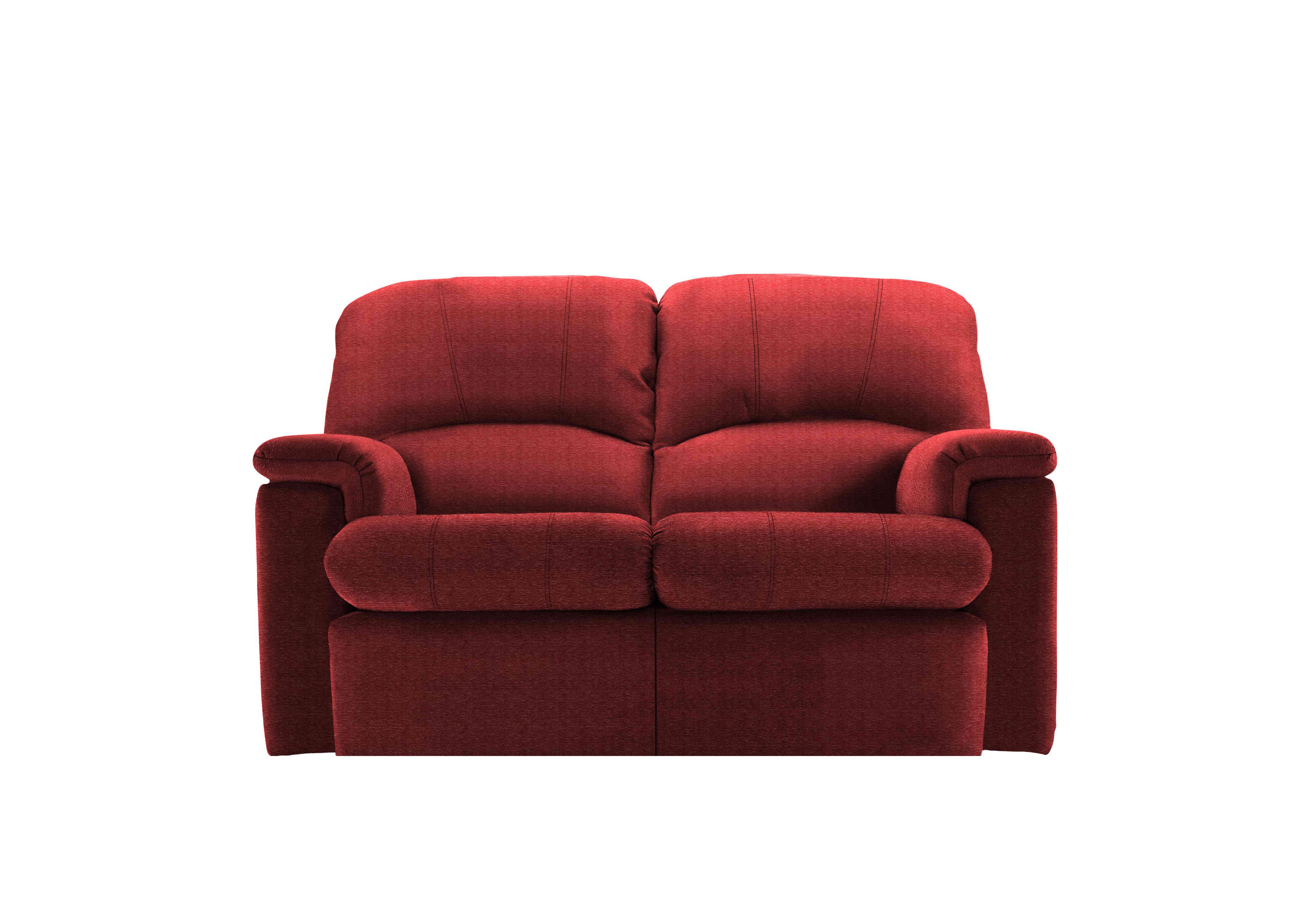 Chloe 2 Seater Fabric Sofa in C220 Destiny Ruby on Furniture Village